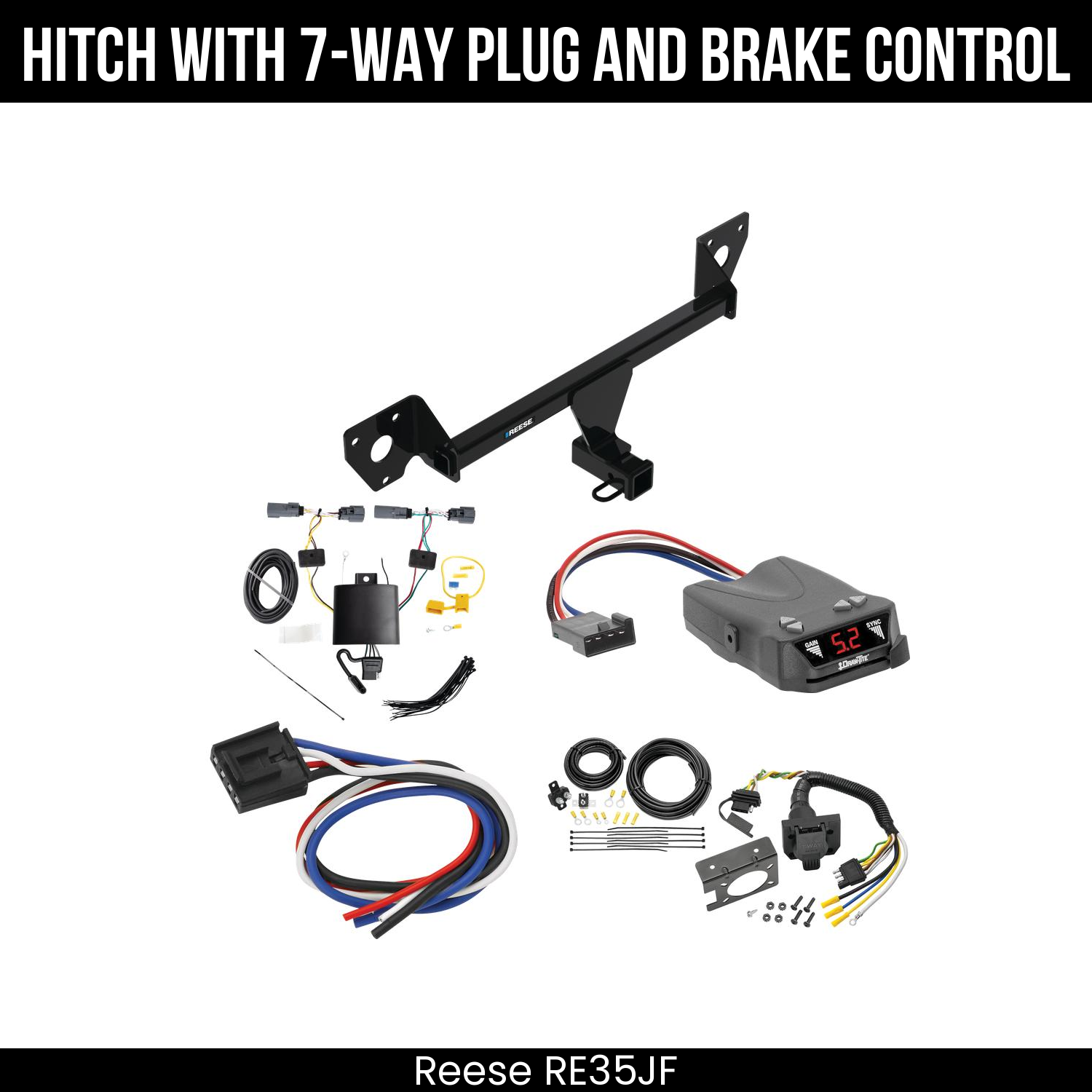 Trailer Hitch , 7-Way , Draw-Tite Activator IV Brake Control