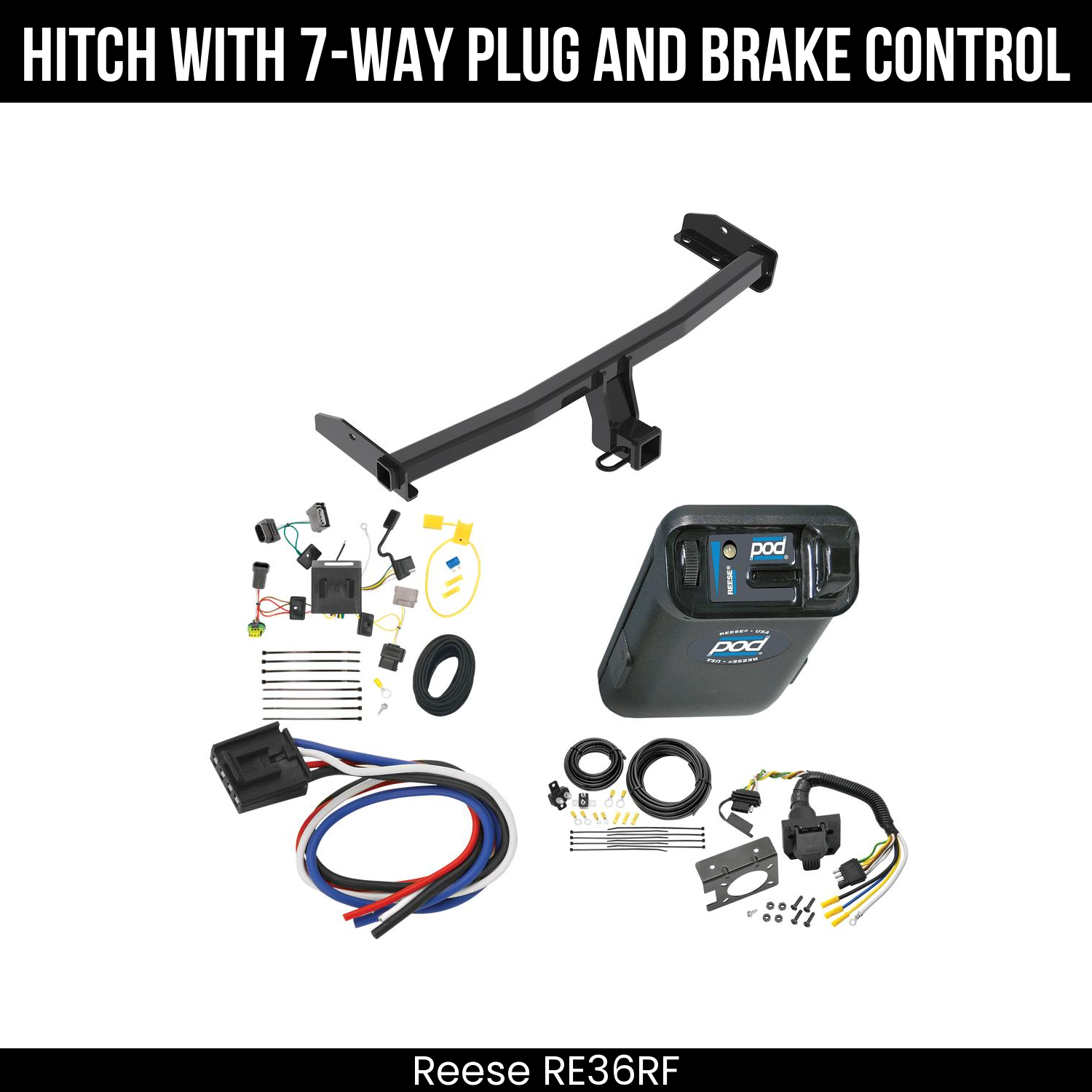 Trailer Hitch , 7-Way , Reese POD Brake Control
