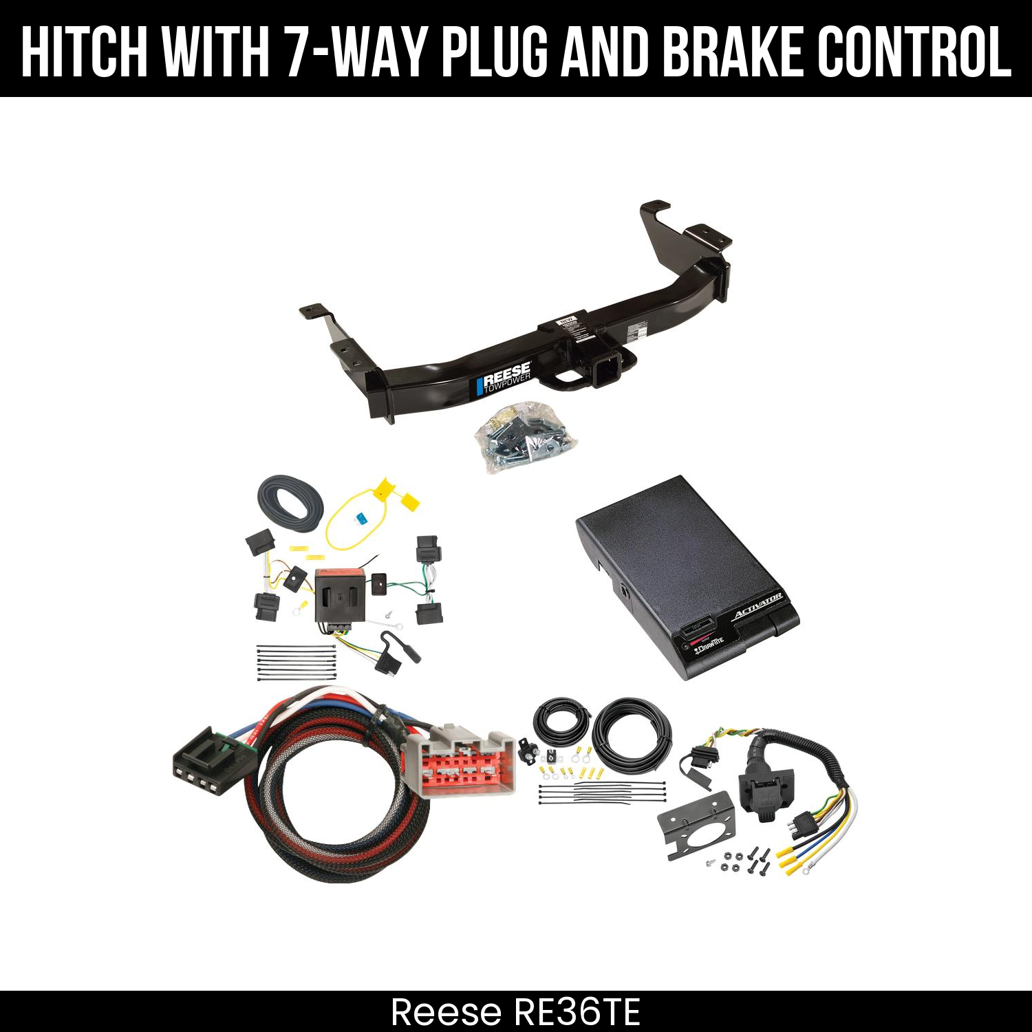 Trailer Hitch , 7-Way , Draw-Tite Activator Brake Control