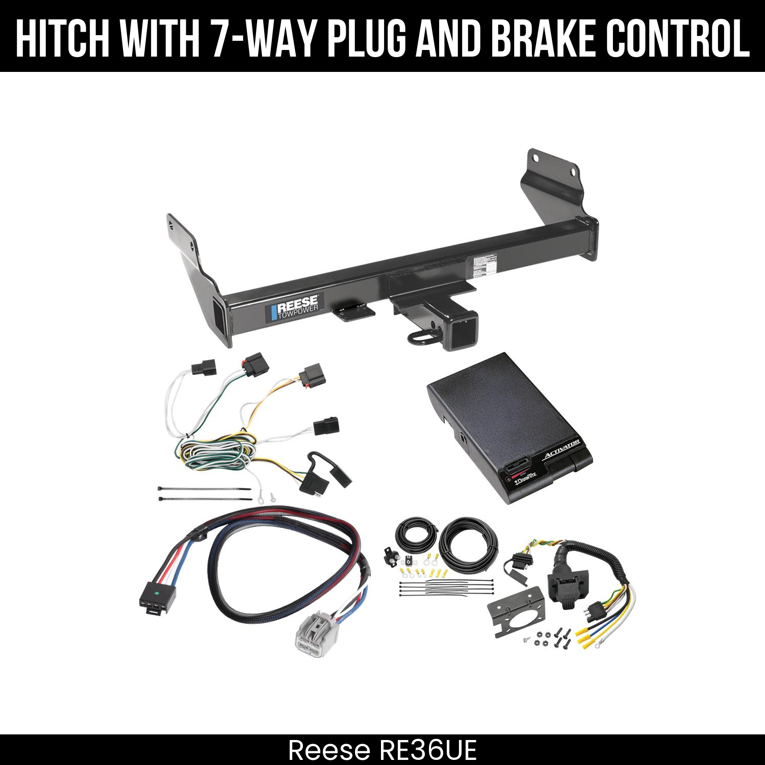 Trailer Hitch , 7-Way , Draw-Tite Activator Brake Control