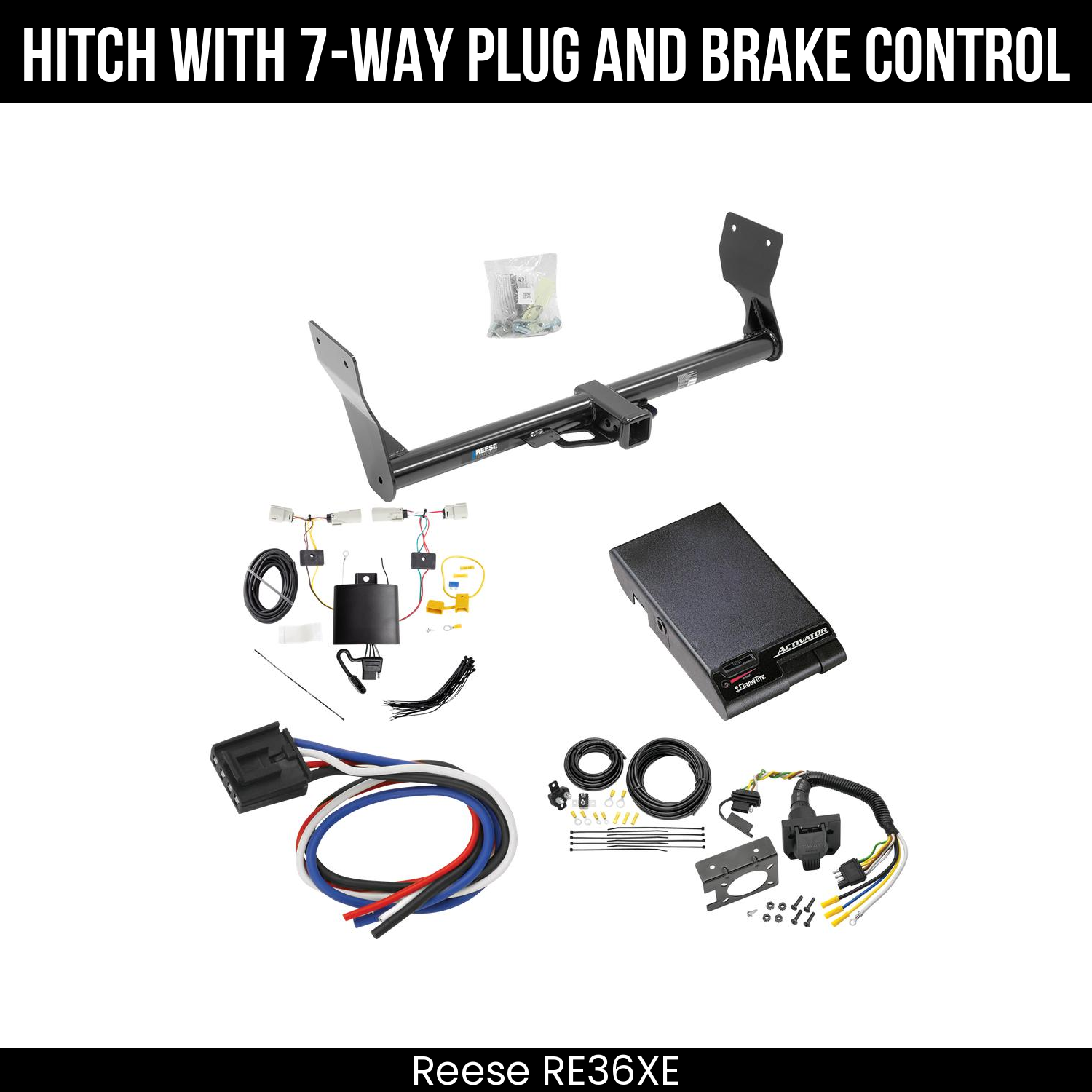 Trailer Hitch , 7-Way , Draw-Tite Activator Brake Control
