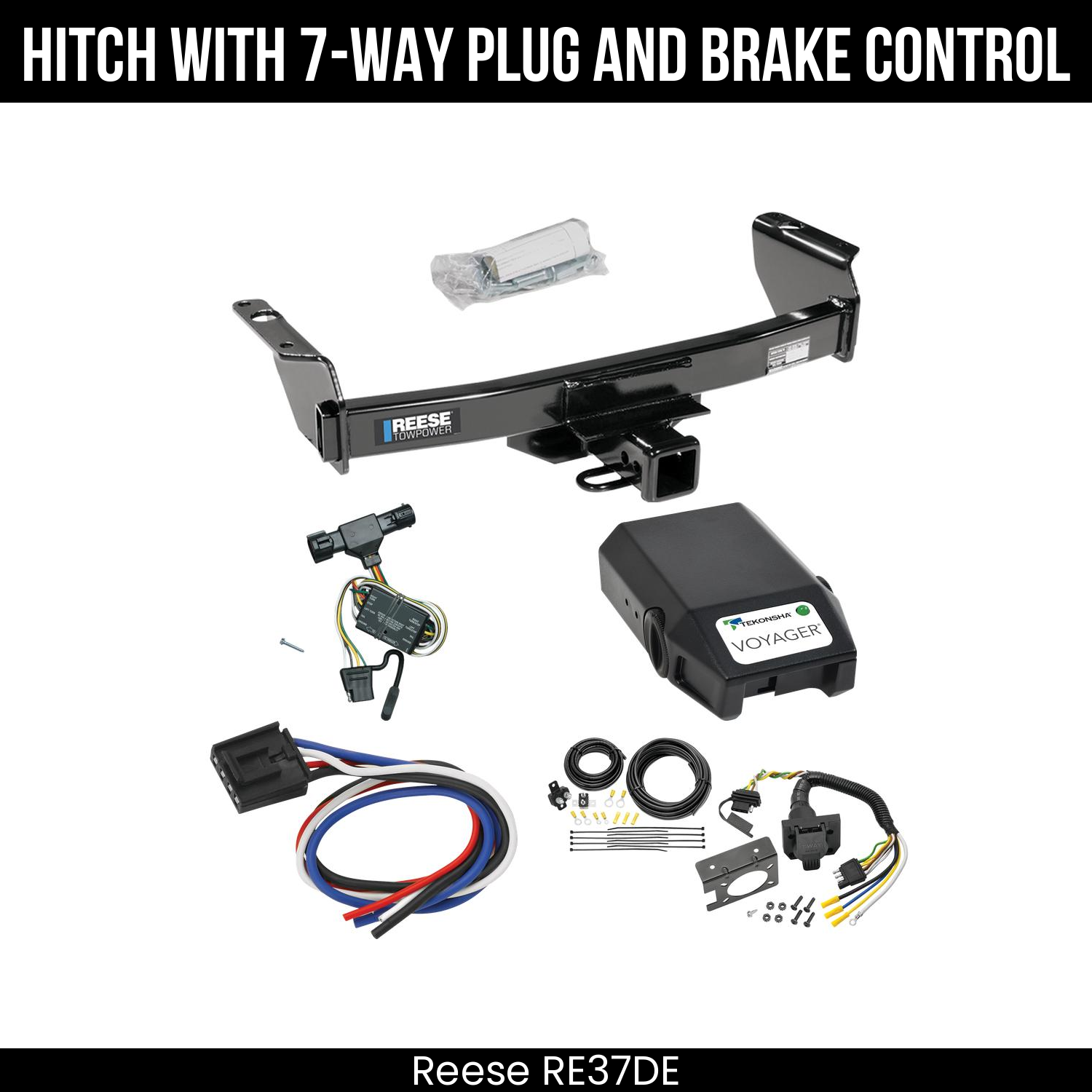 Trailer Hitch , 7-Way , Tekonsha Voyager Brake Control