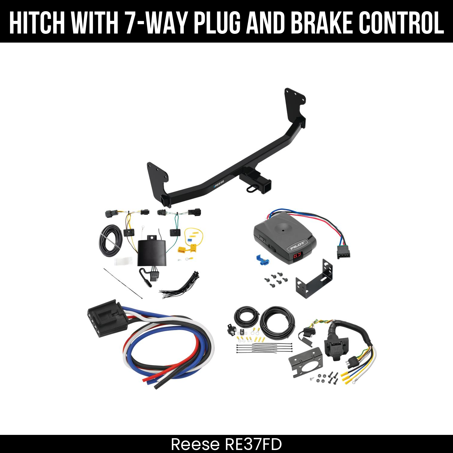 Trailer Hitch , 7-Way , Pro Series Pilot Brake Control