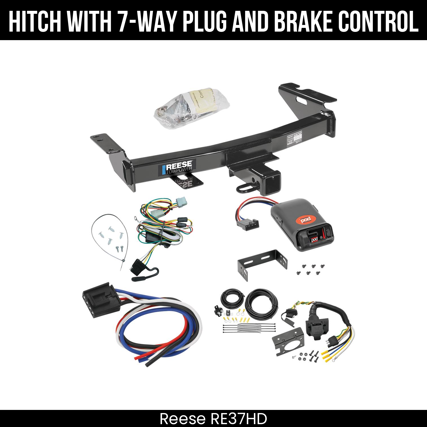 Trailer Hitch , 7-Way , Pro Series POD Brake Control
