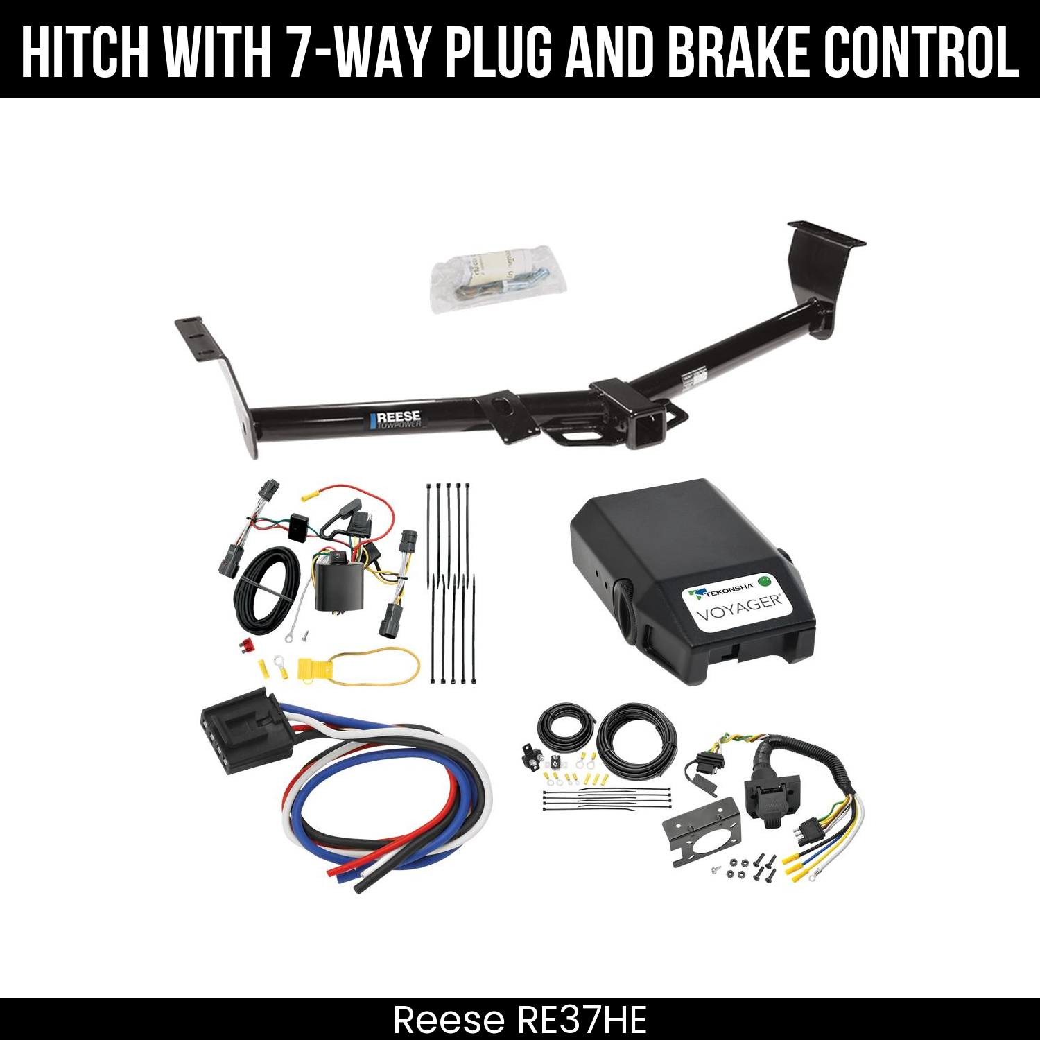 Trailer Hitch , 7-Way , Tekonsha Voyager Brake Control