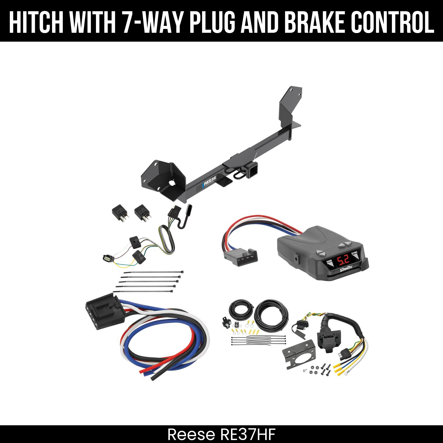 Trailer Hitch , 7-Way , Draw-Tite Activator IV Brake Control