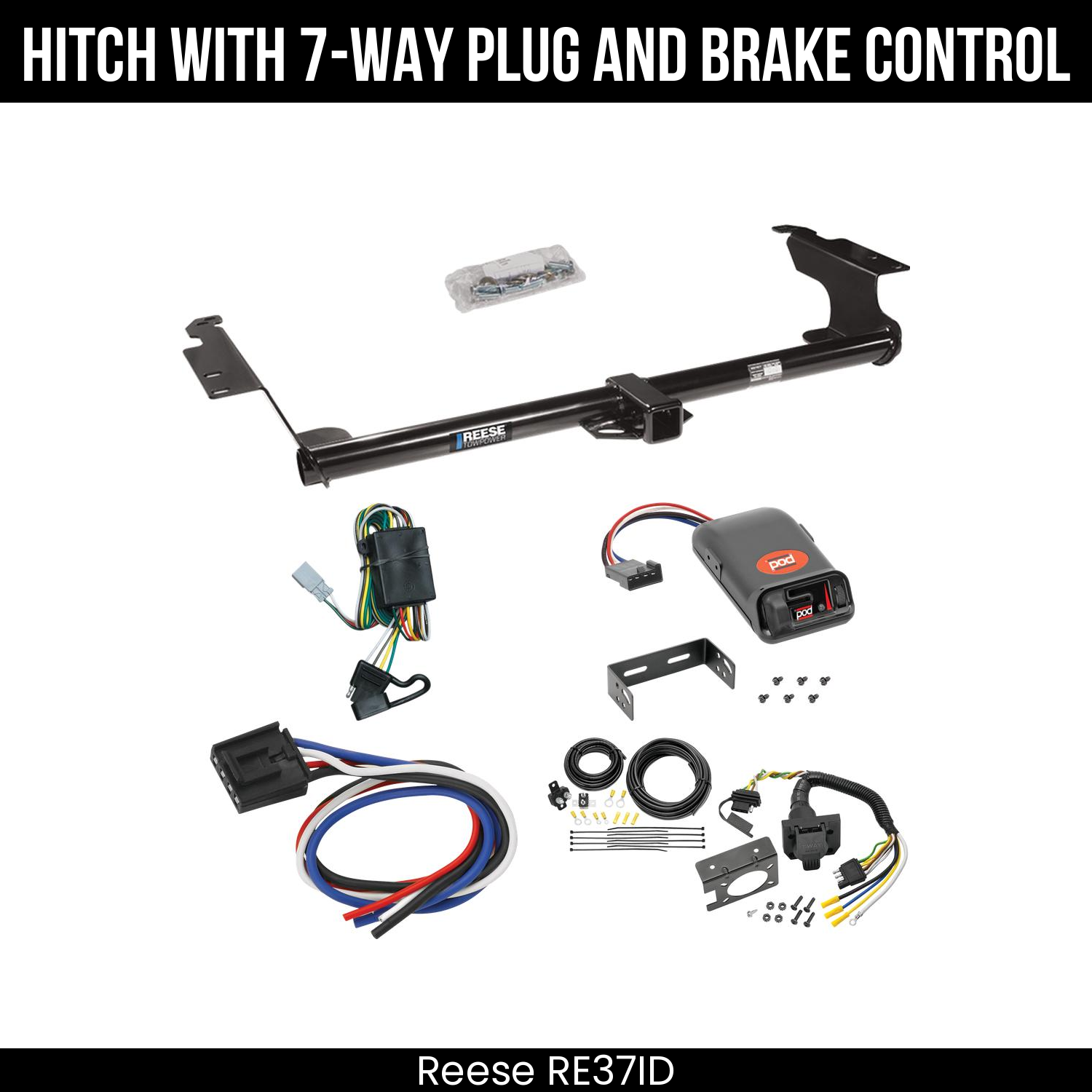 Trailer Hitch , 7-Way , Pro Series POD Brake Control