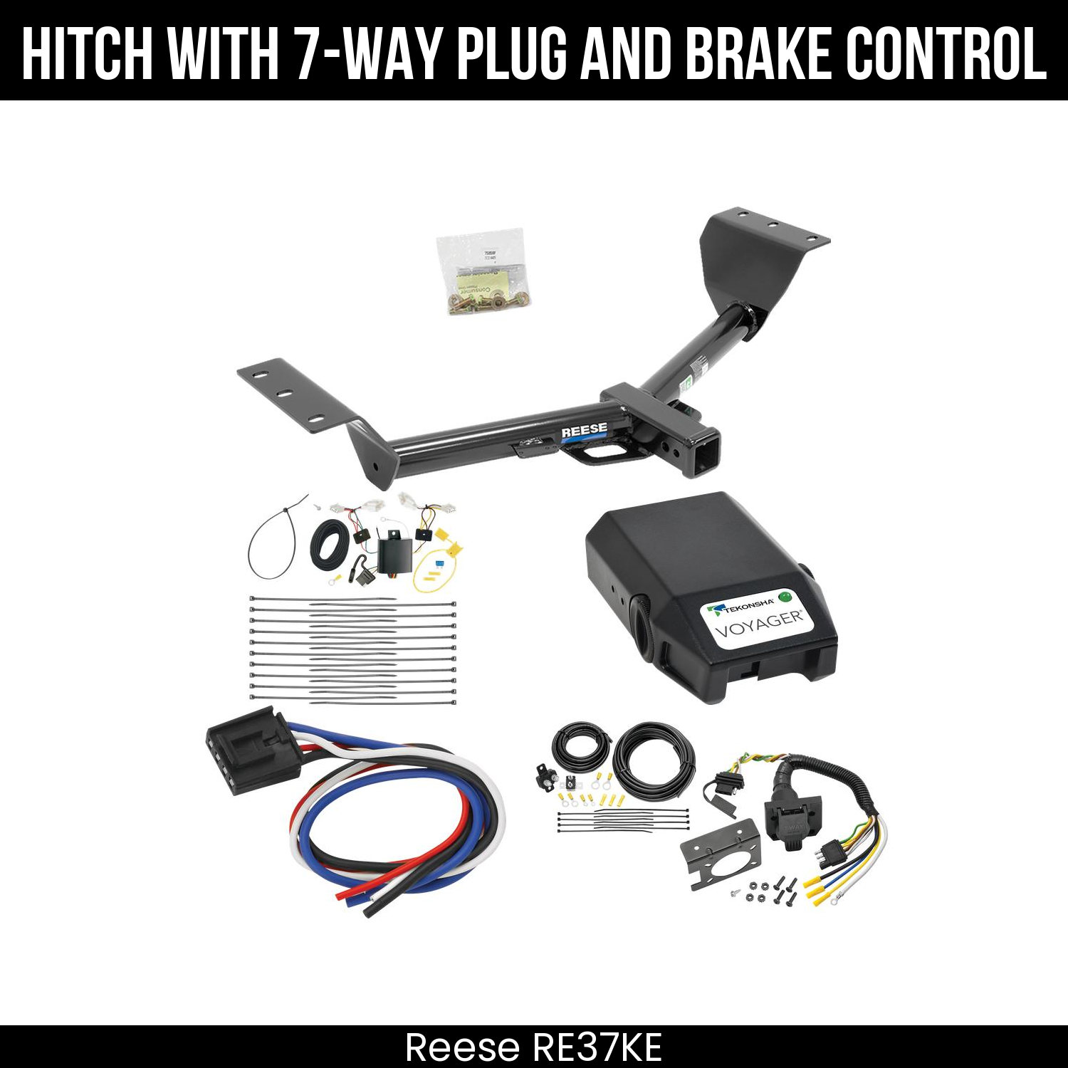 Trailer Hitch , 7-Way , Tekonsha Voyager Brake Control