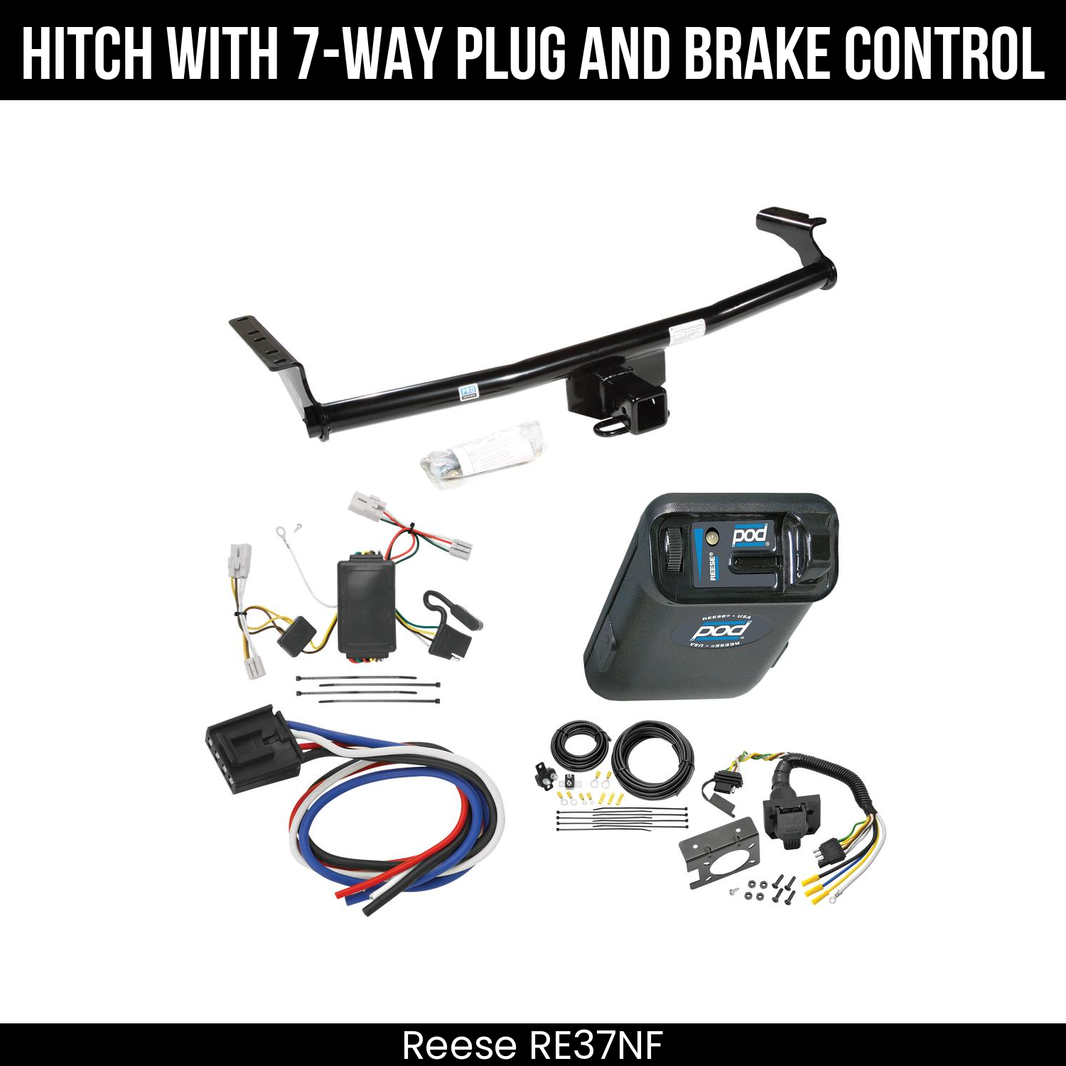 Trailer Hitch , 7-Way , Reese POD Brake Control