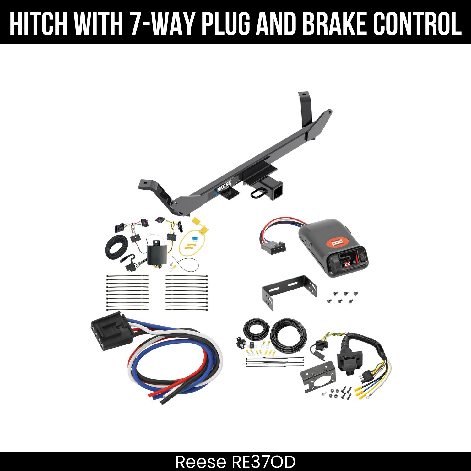 Trailer Hitch , 7-Way , Pro Series POD Brake Control