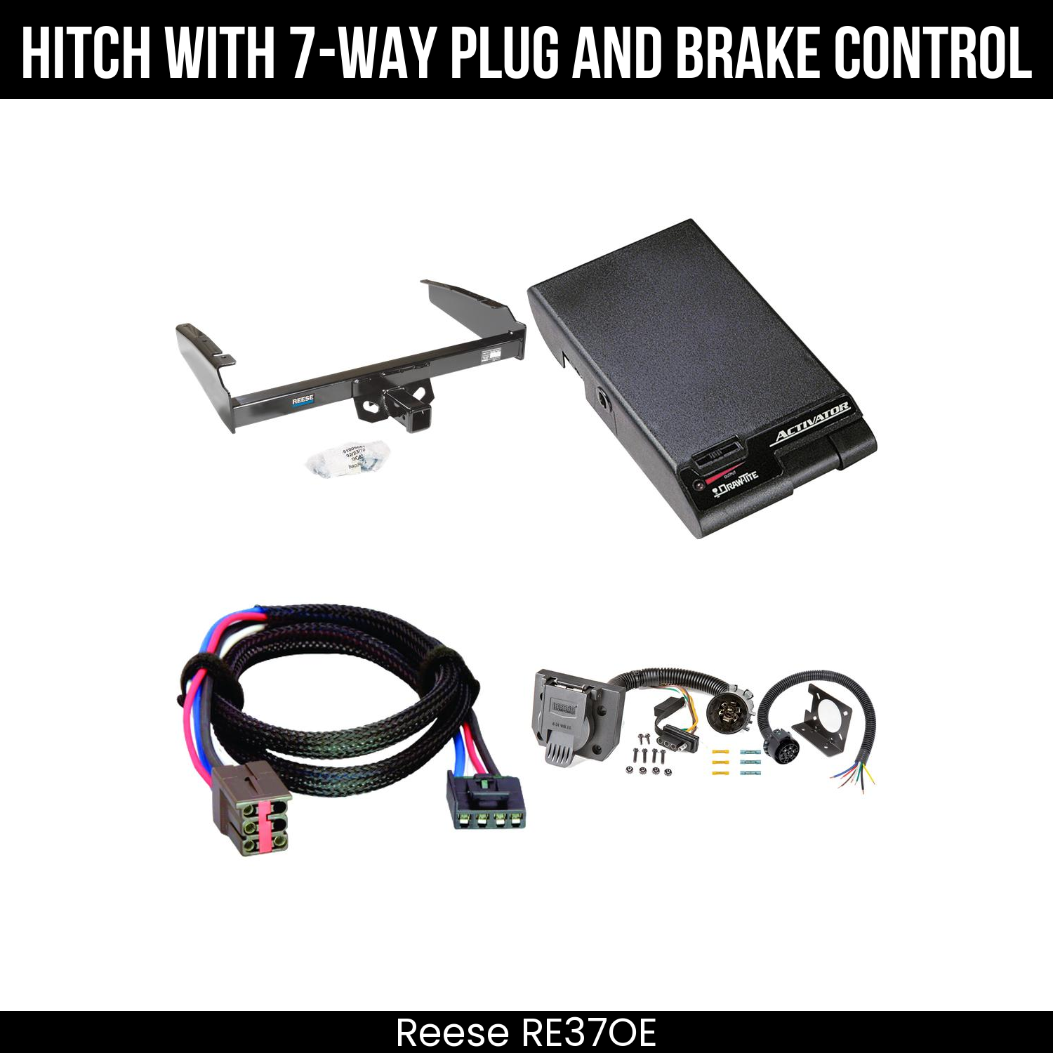 Trailer Hitch , 7-Way , Draw-Tite Activator Brake Control