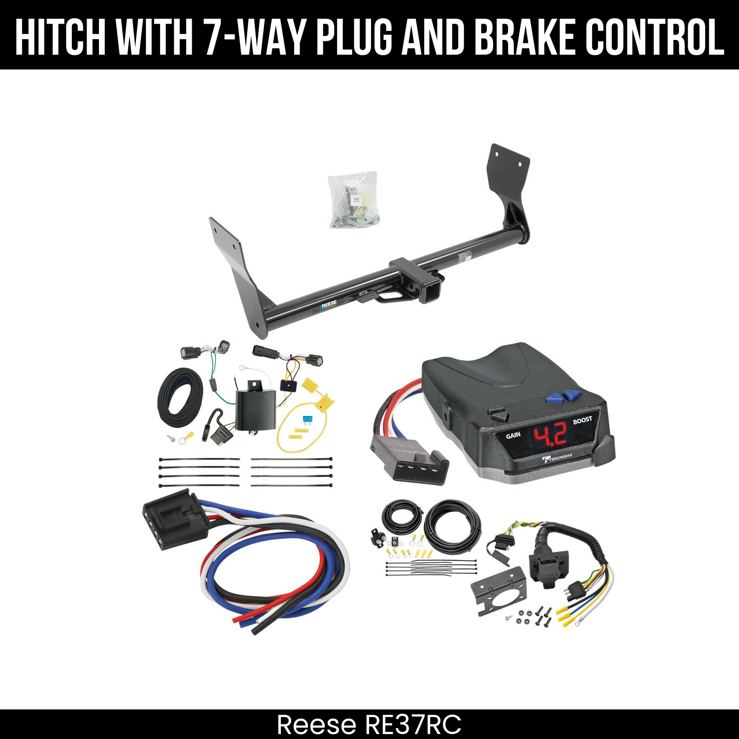 Trailer Hitch , 7-Way , Tekonsha Brake EVN Control