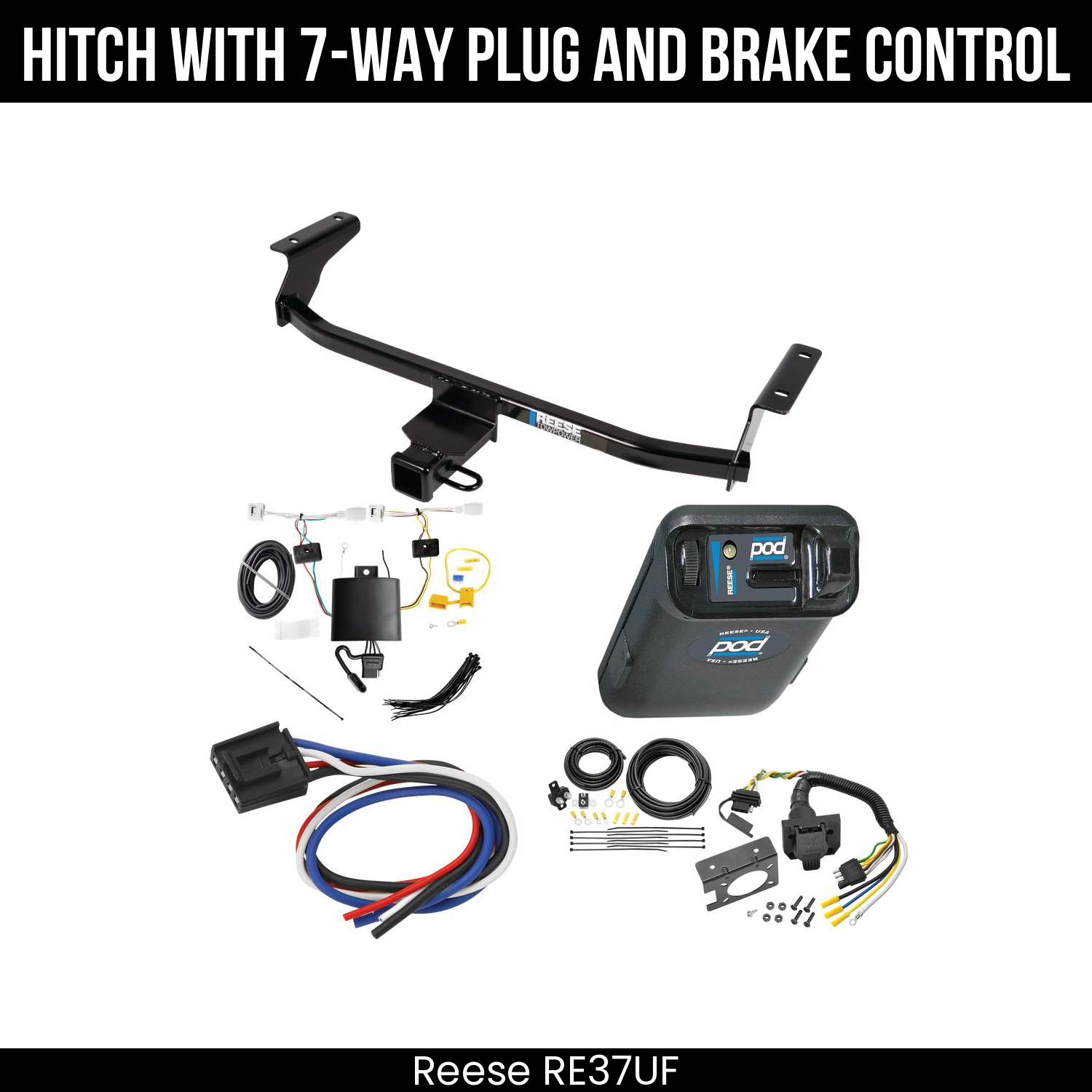 Trailer Hitch , 7-Way , Reese POD Brake Control
