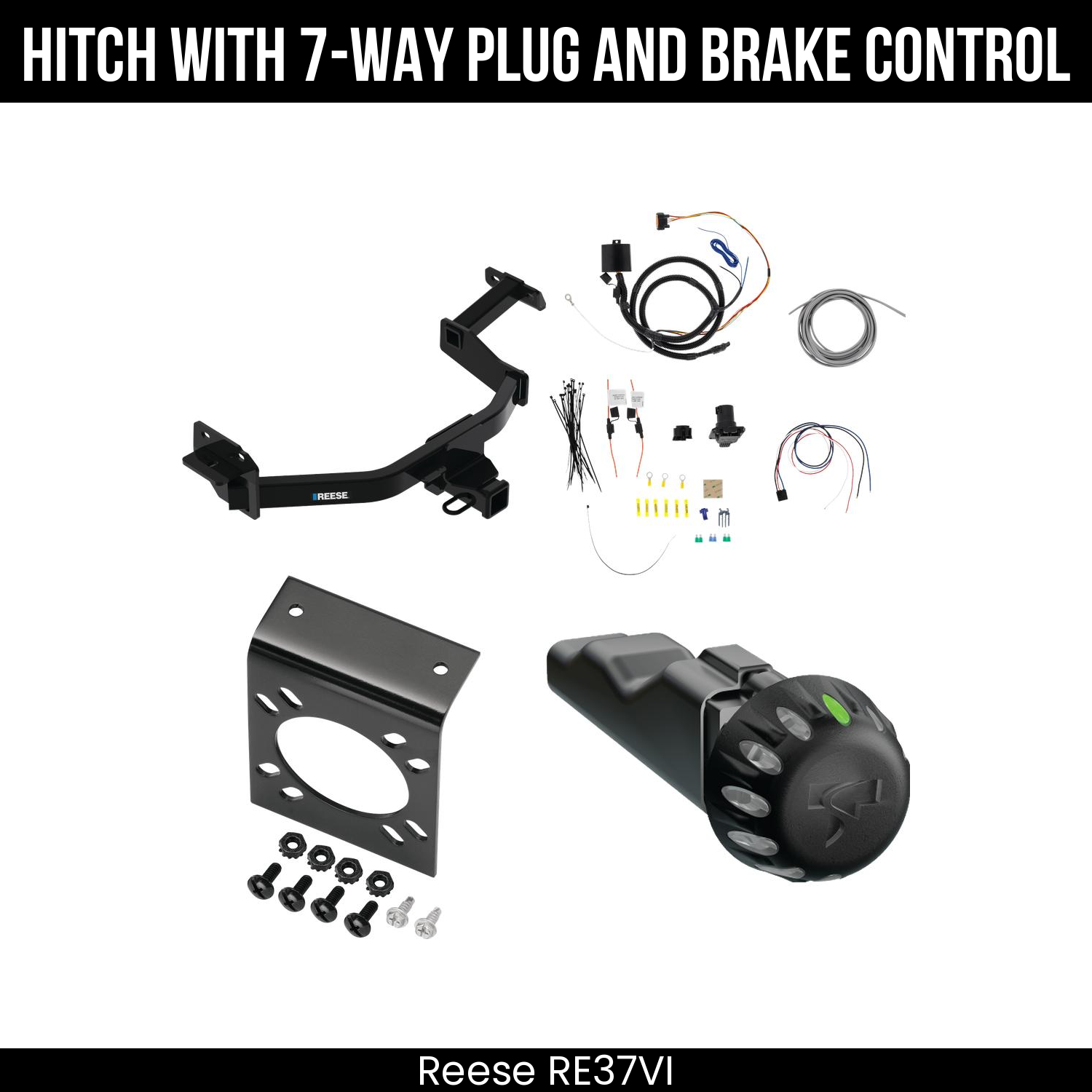 Trailer Hitch , 7-Way , Tekonsha Voyager iD Smart Brake Control