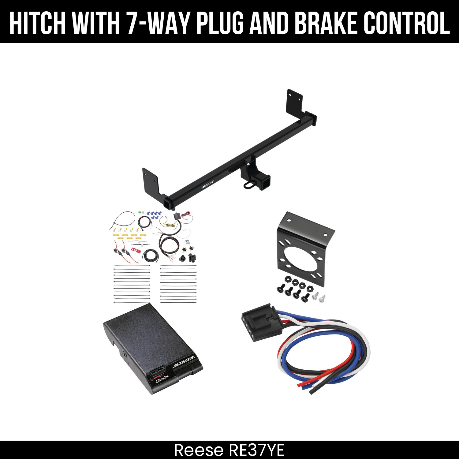 Trailer Hitch , 7-Way , Draw-Tite Activator Brake Control