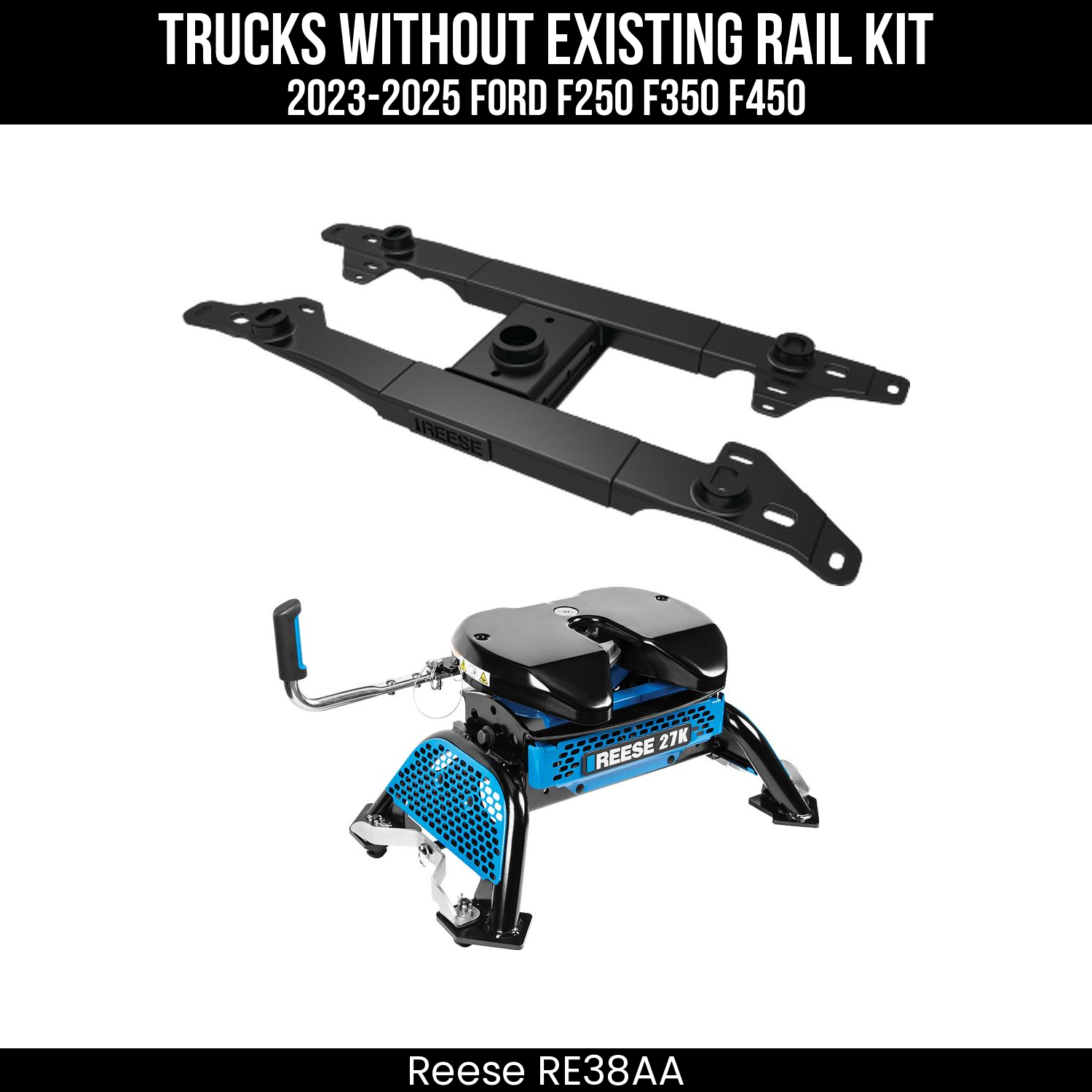 Elite 5th Wheel Rail Kit,M5 5th Wheel Head Assembly,M5 5th Wheel Center Section,M5 5th Wheel Leg Kit