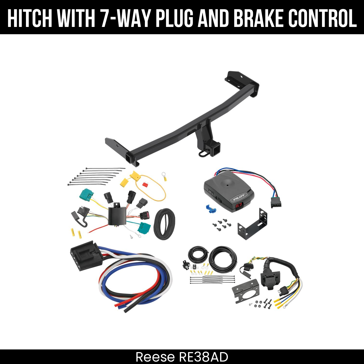 Trailer Hitch , 7-Way , Pro Series Pilot Brake Control