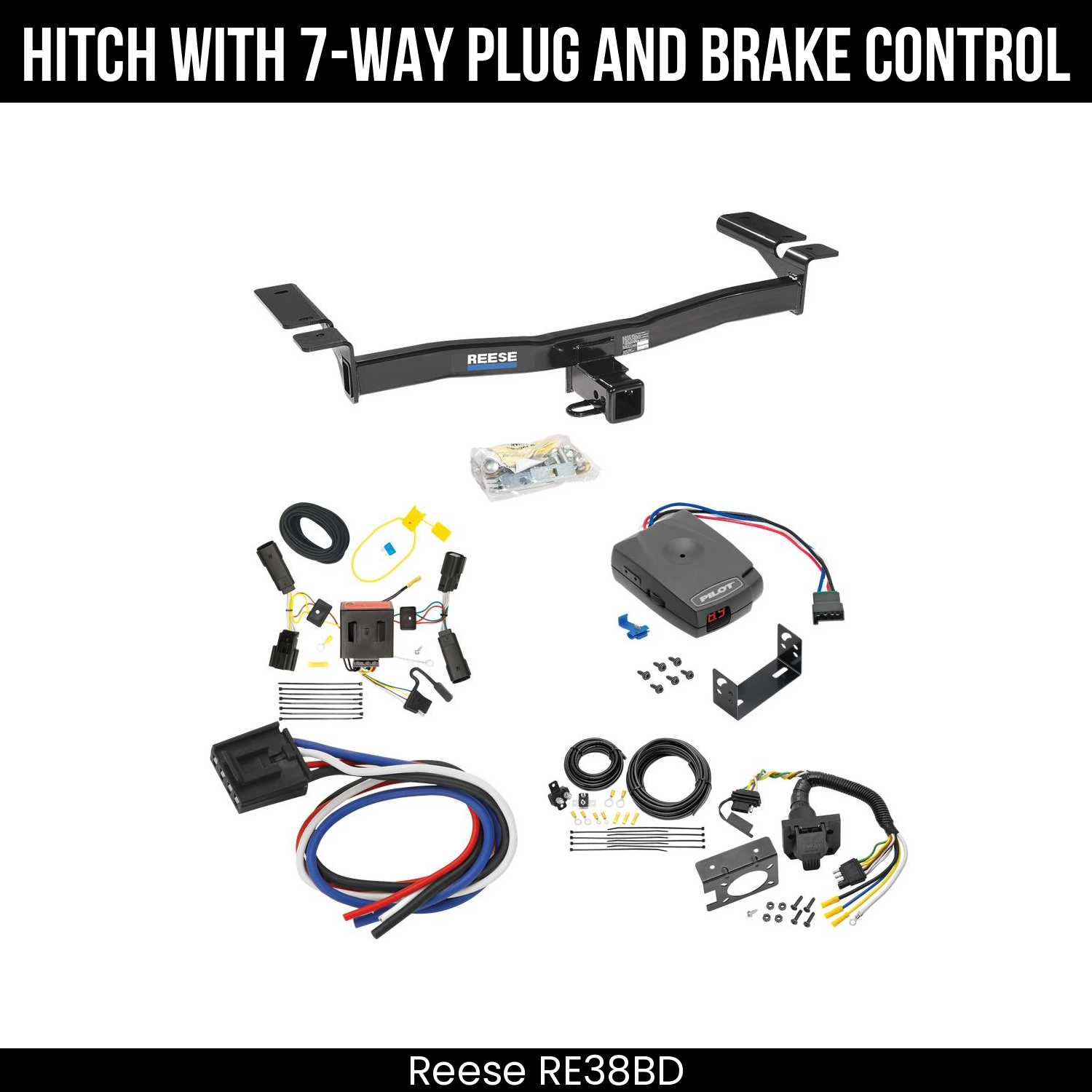 Trailer Hitch , 7-Way , Pro Series Pilot Brake Control
