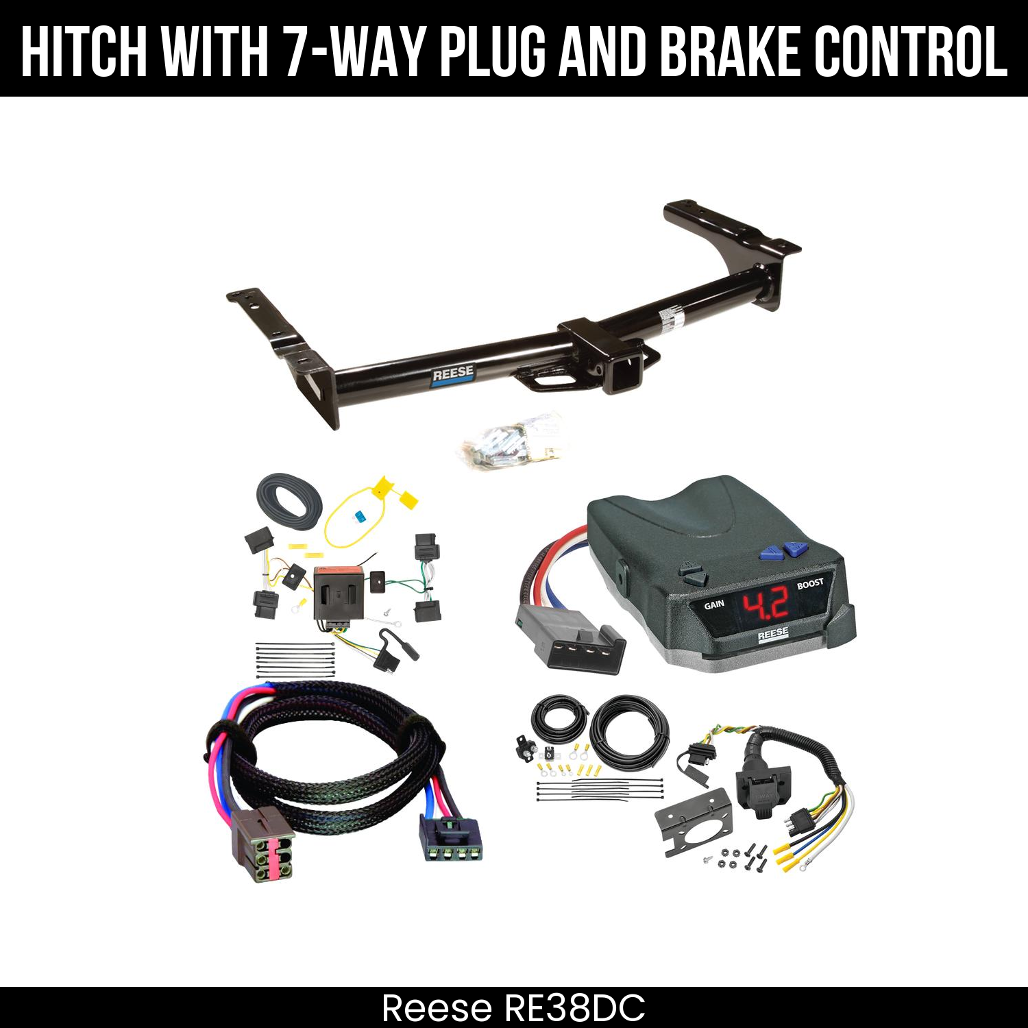 Trailer Hitch , 7-Way , Reese Brake EVN Control