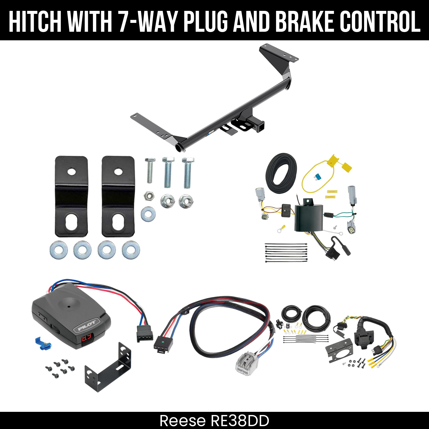 Trailer Hitch , 7-Way , Pro Series Pilot Brake Control