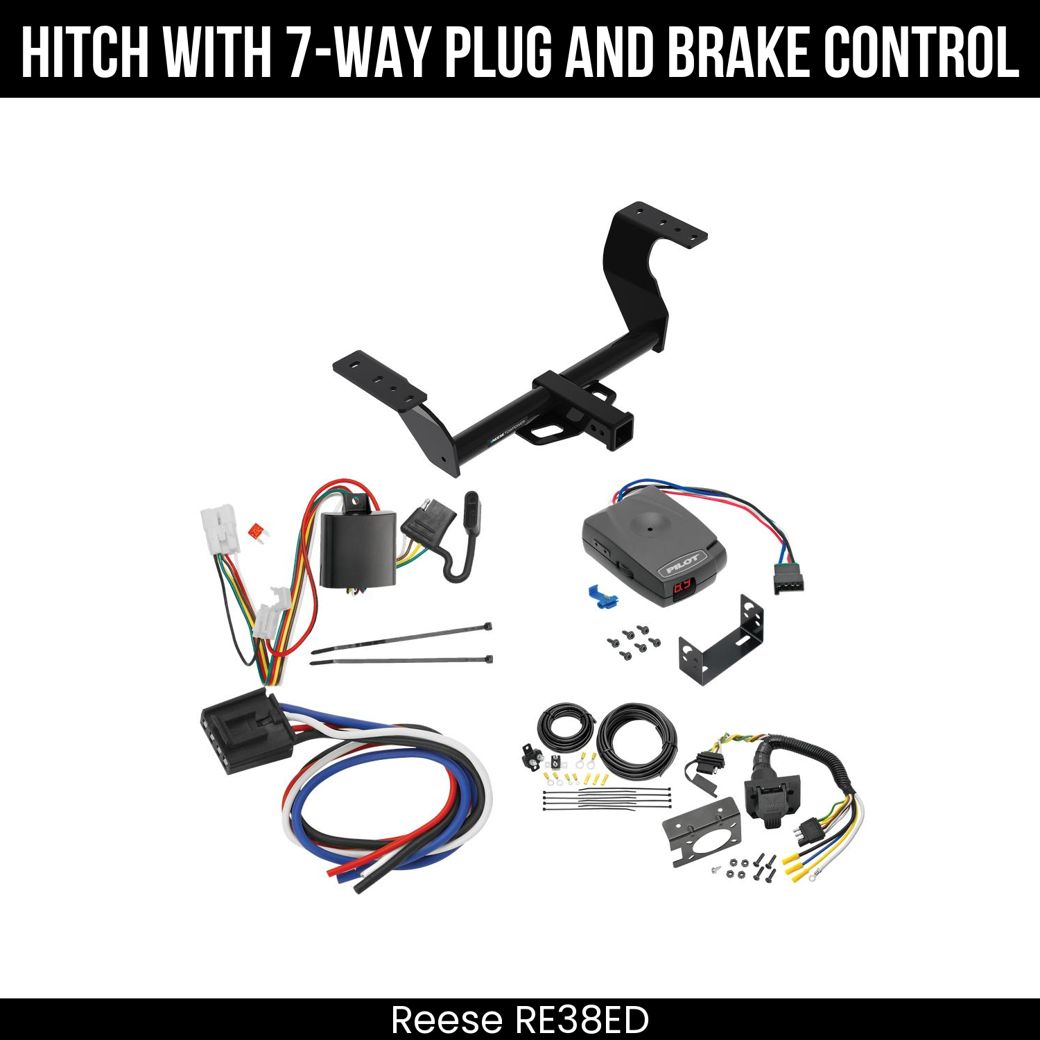 Trailer Hitch , 7-Way , Pro Series Pilot Brake Control