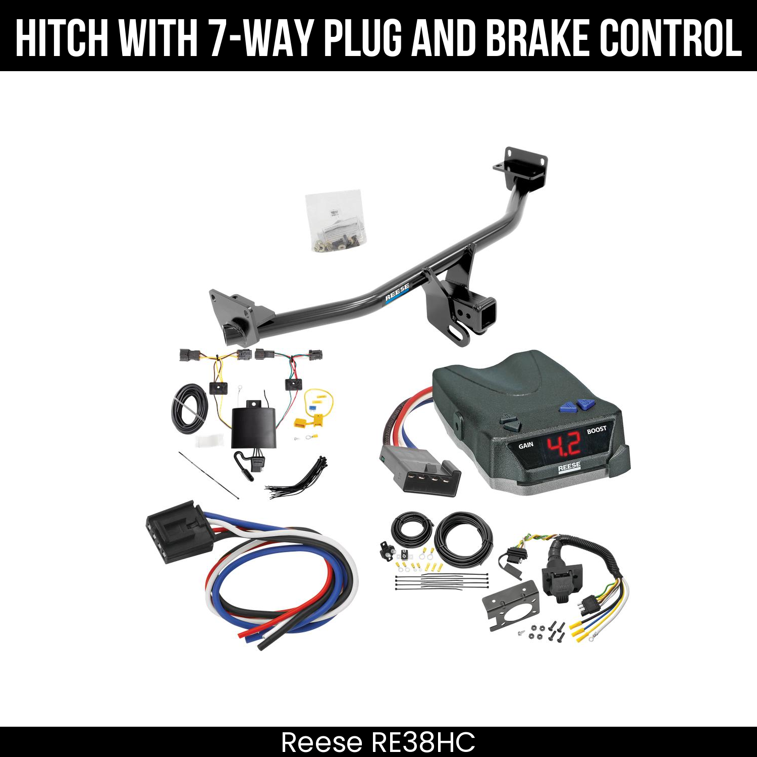 Trailer Hitch , 7-Way , Reese Brake EVN Control