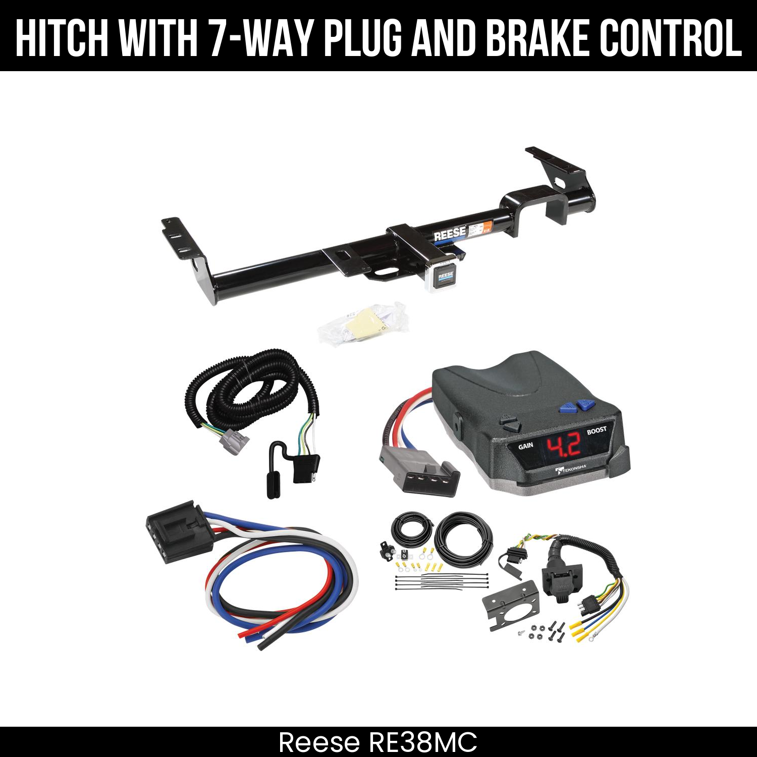 Trailer Hitch , 7-Way , Tekonsha Brake EVN Control