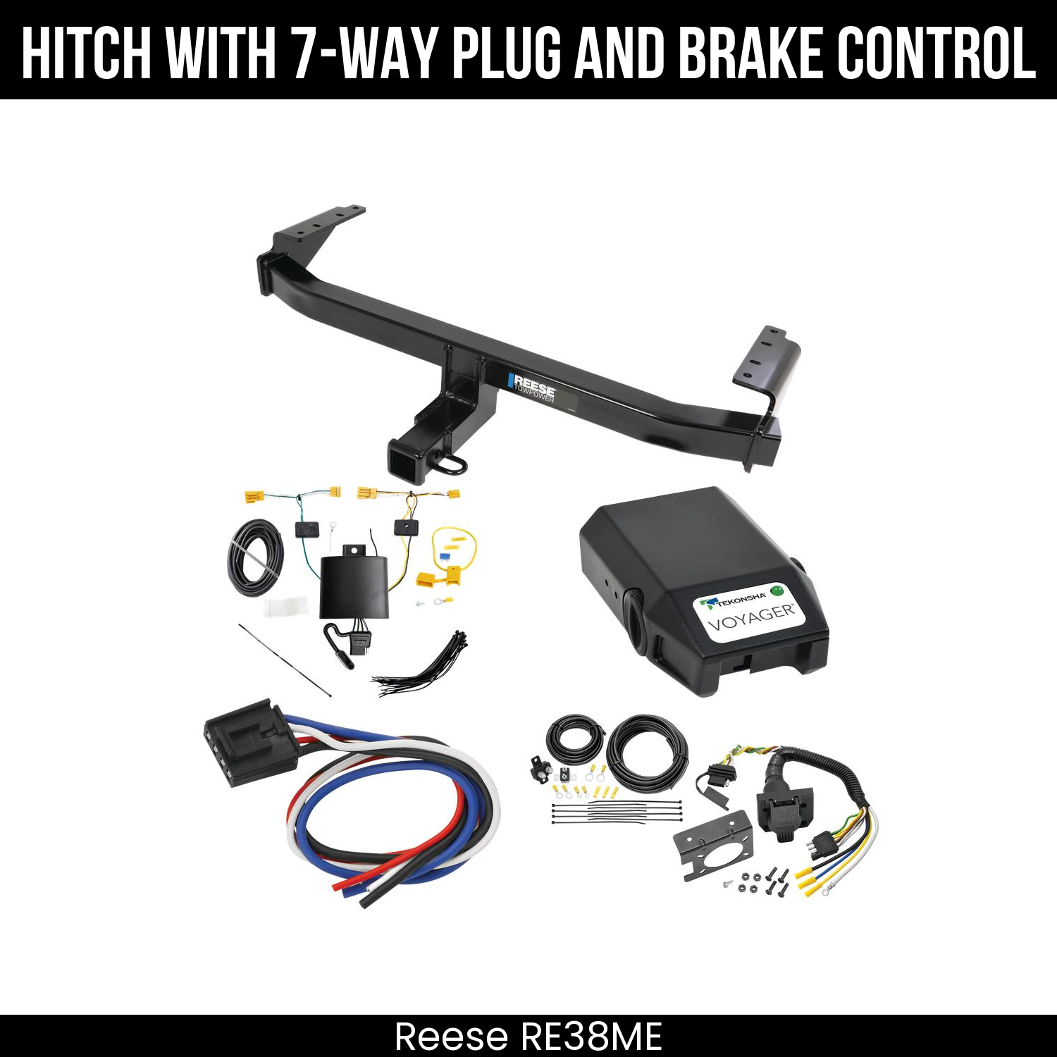 Trailer Hitch , 7-Way , Tekonsha Voyager Brake Control