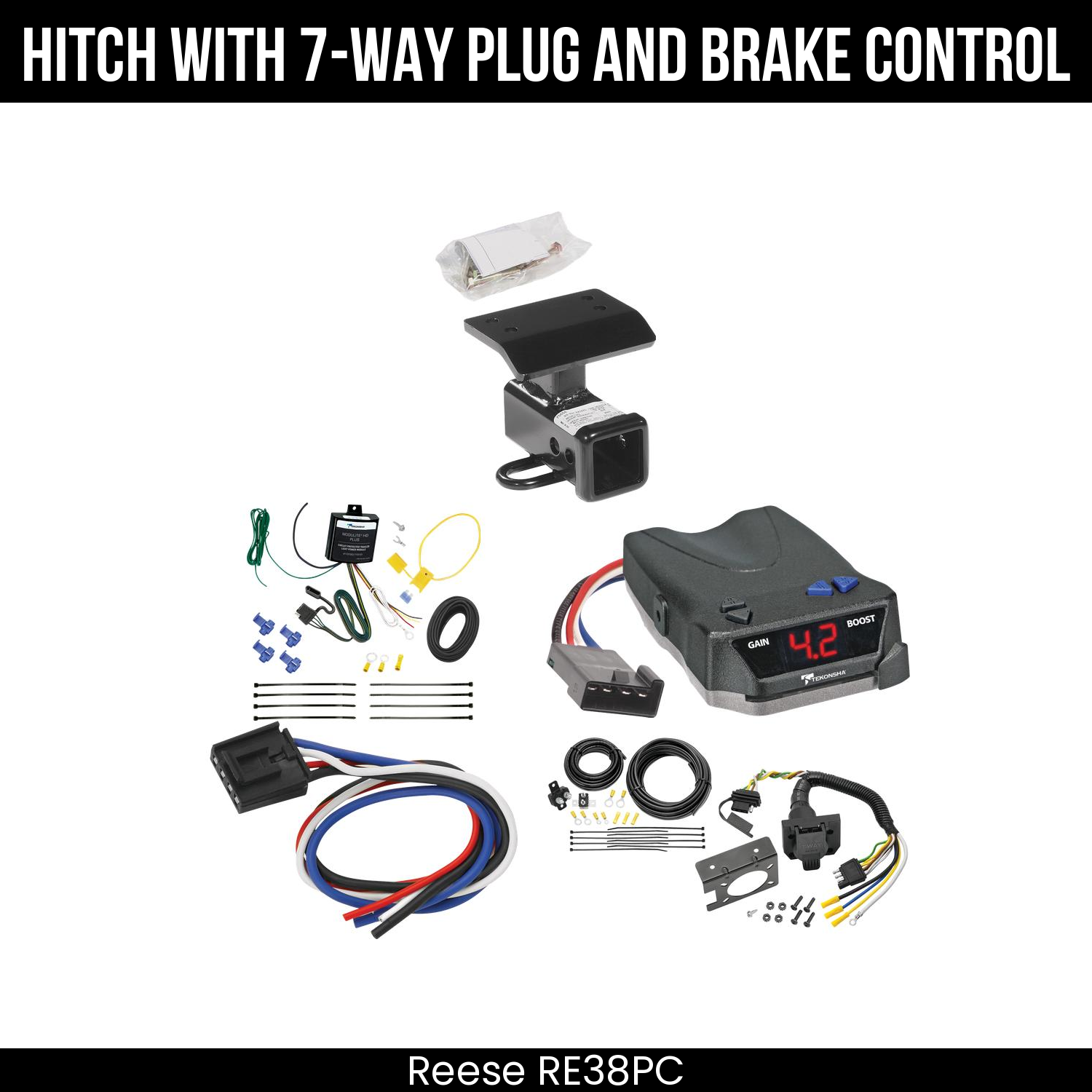 Trailer Hitch , 7-Way , Tekonsha Brake EVN Control