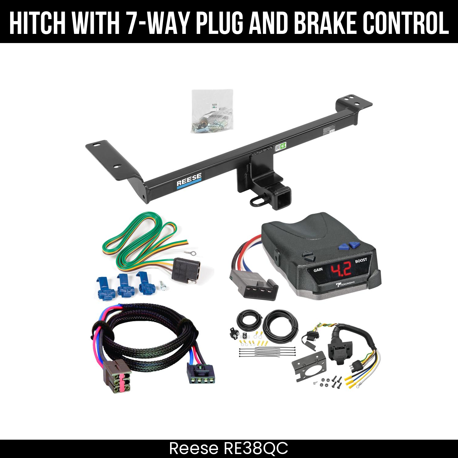 Trailer Hitch , 7-Way , Tekonsha Brake EVN Control