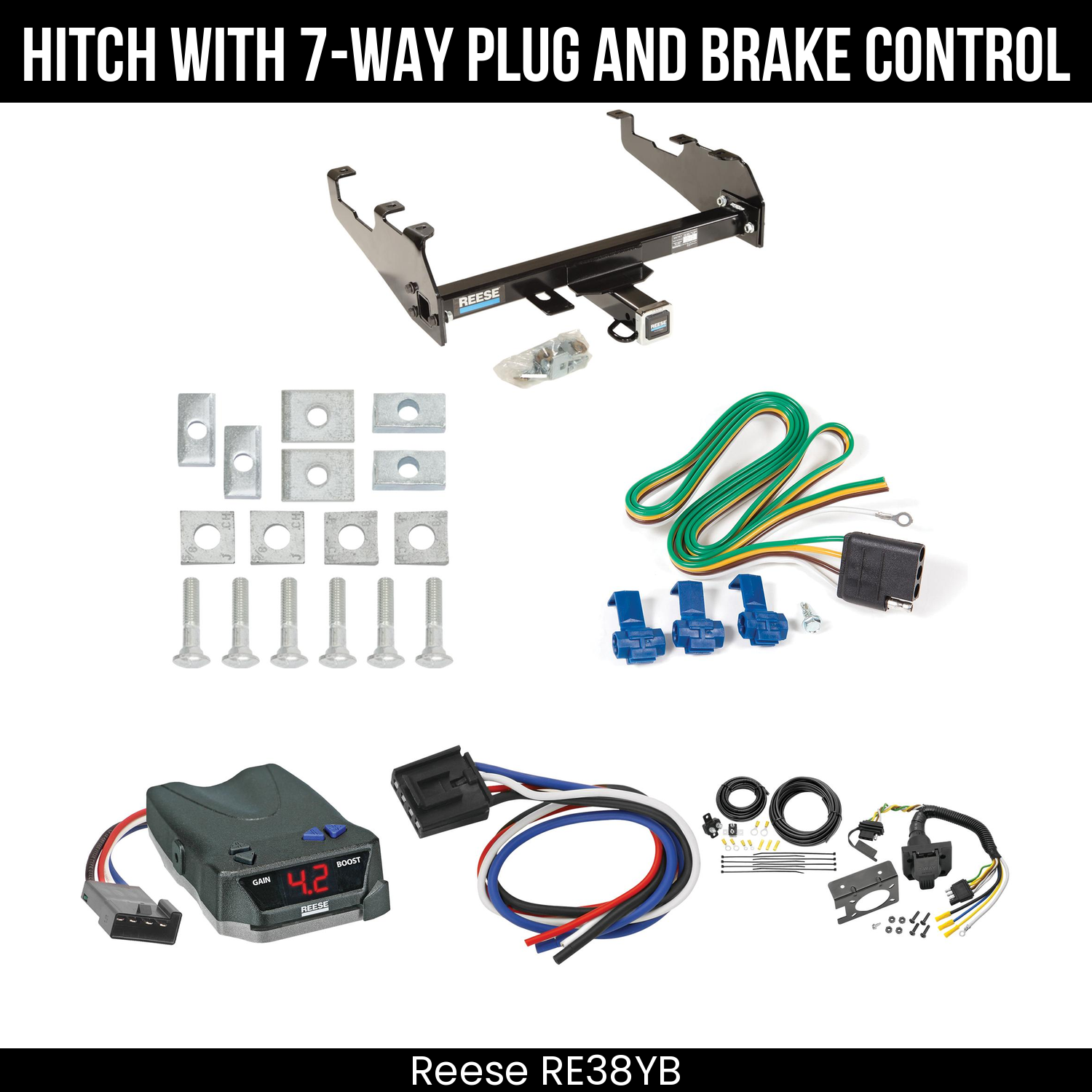 Trailer Hitch , 7-Way , Reese Brake EVN Control