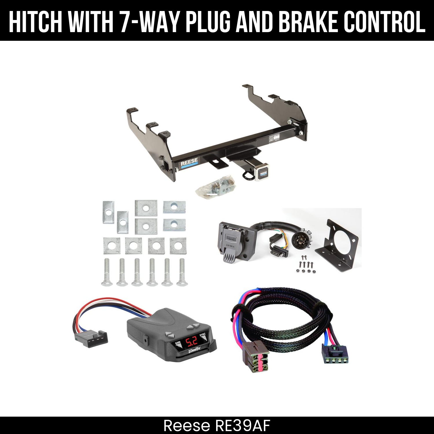 Trailer Hitch , 7-Way , Draw-Tite Activator IV Brake Control
