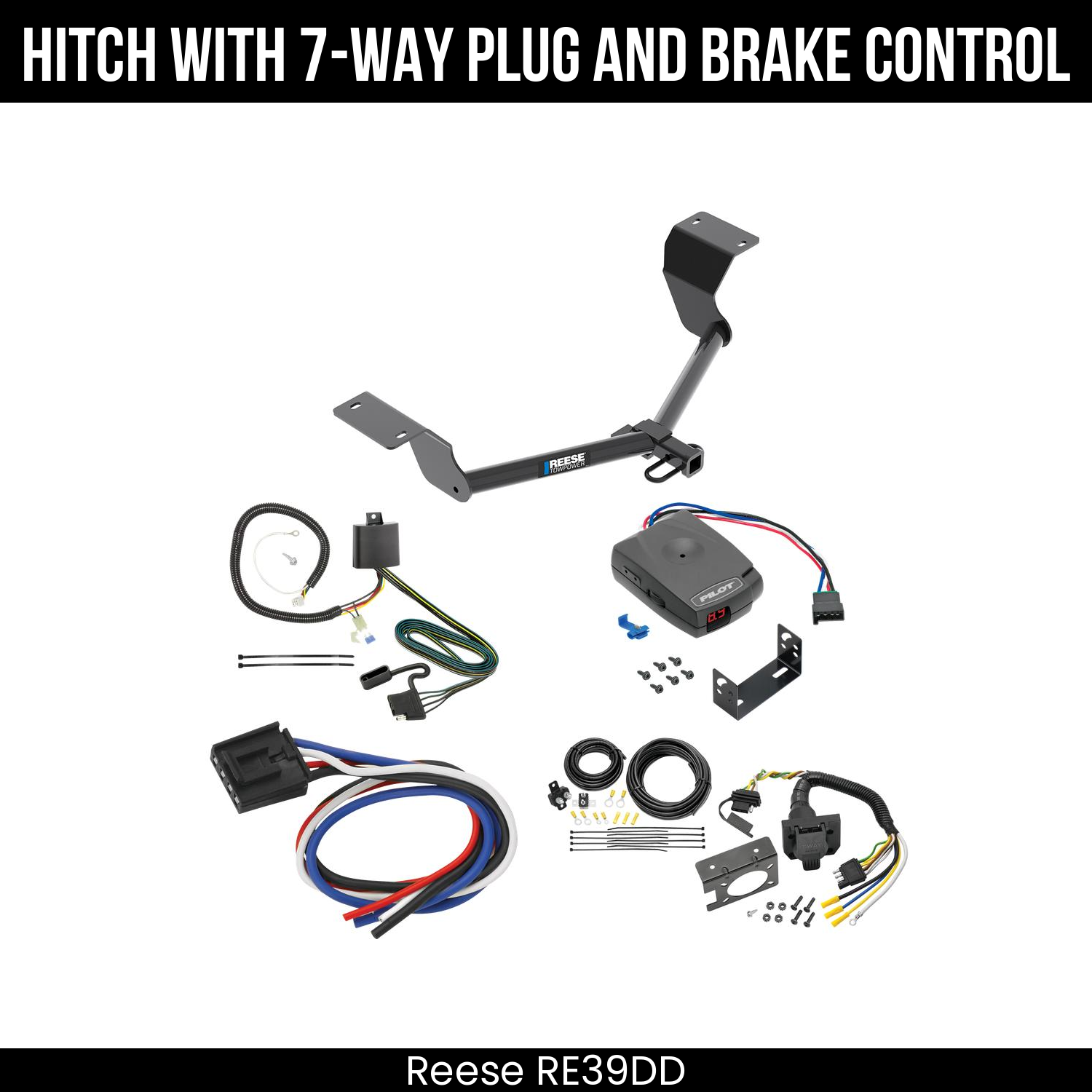 Trailer Hitch , 7-Way , Pro Series Pilot Brake Control