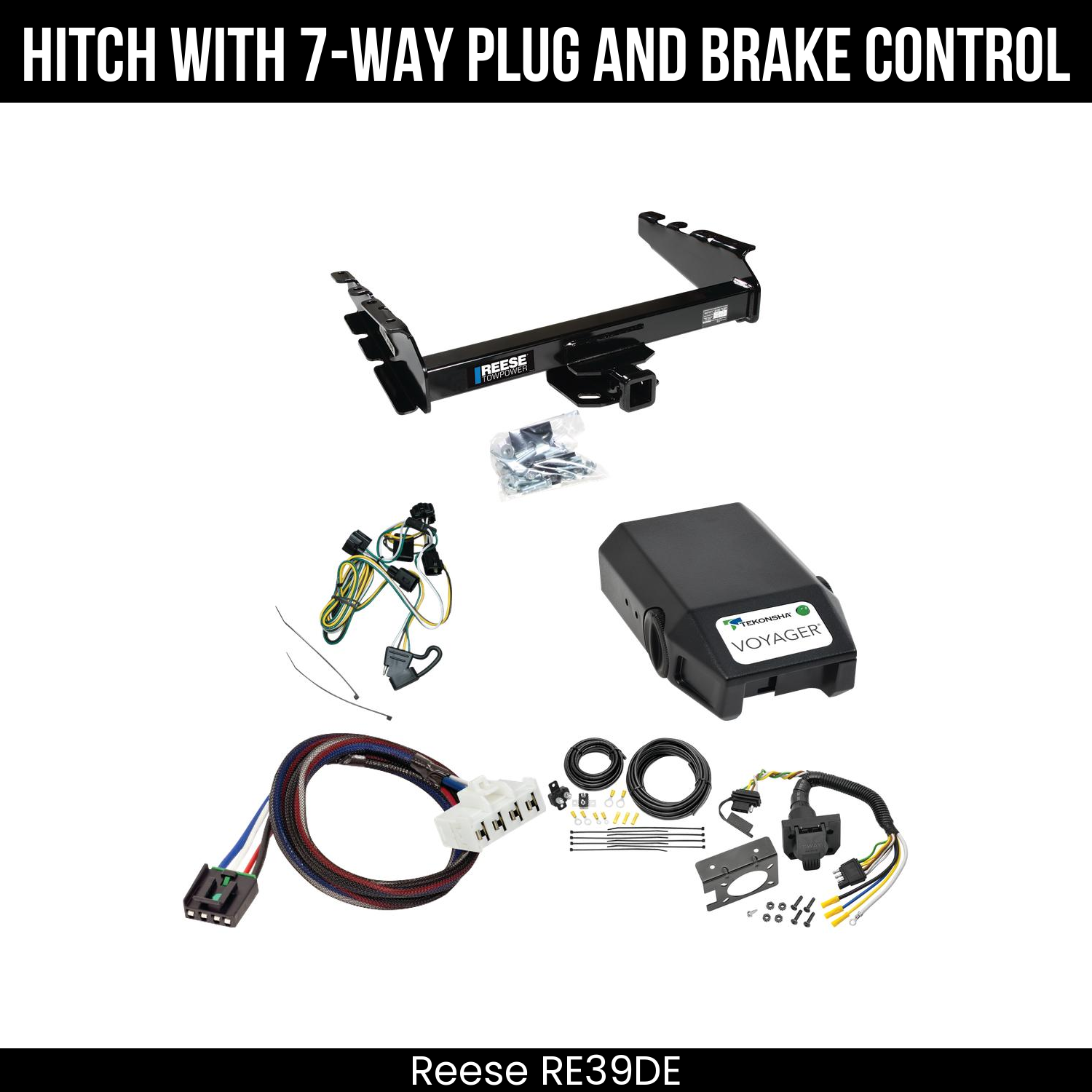 Trailer Hitch , 7-Way , Tekonsha Voyager Brake Control