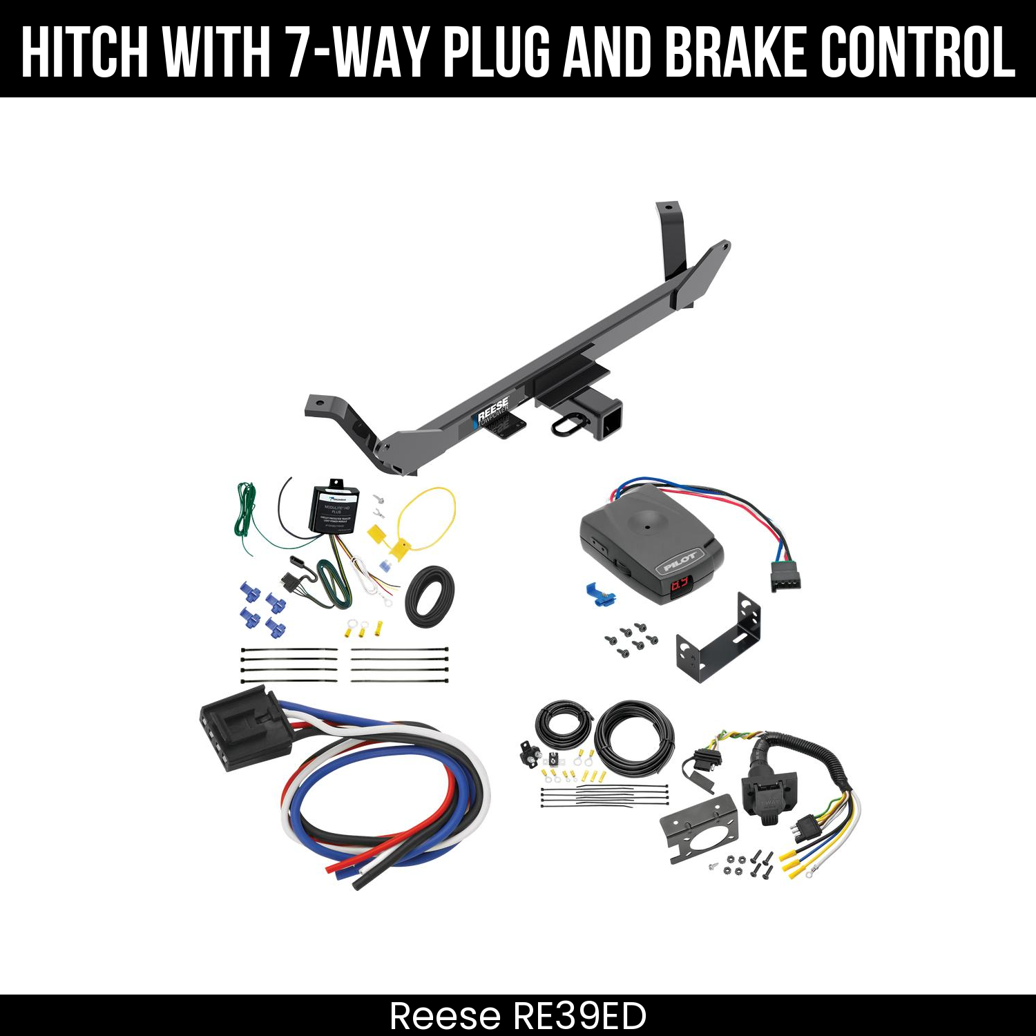 Trailer Hitch , 7-Way , Pro Series Pilot Brake Control
