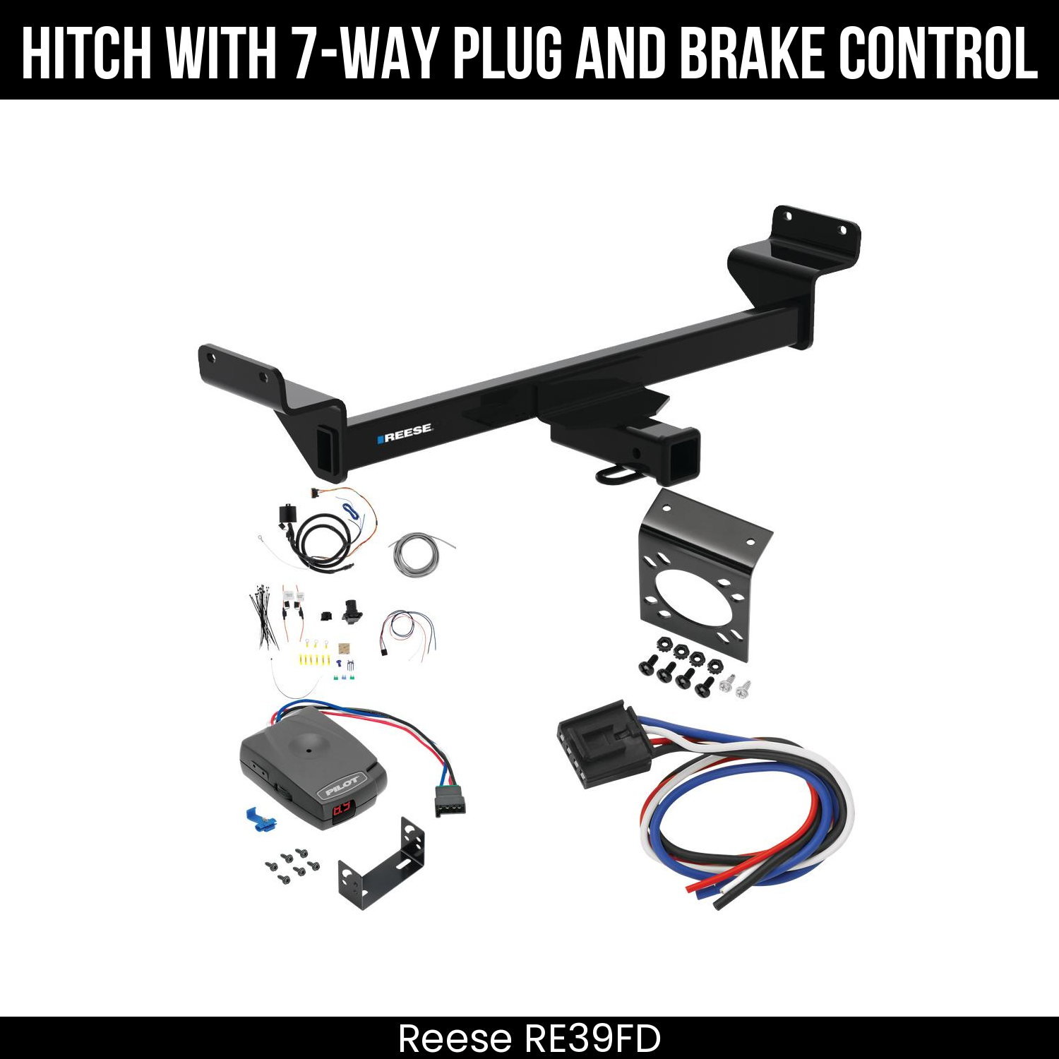 Trailer Hitch , 7-Way , Pro Series Pilot Brake Control