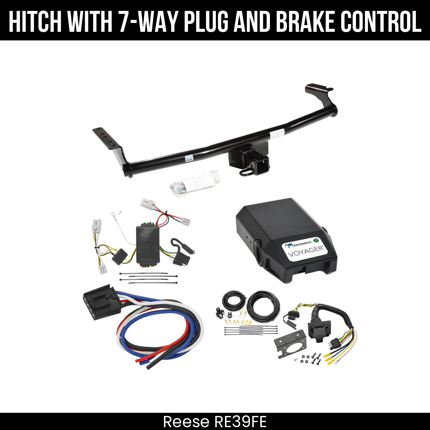 Trailer Hitch , 7-Way , Tekonsha Voyager Brake Control