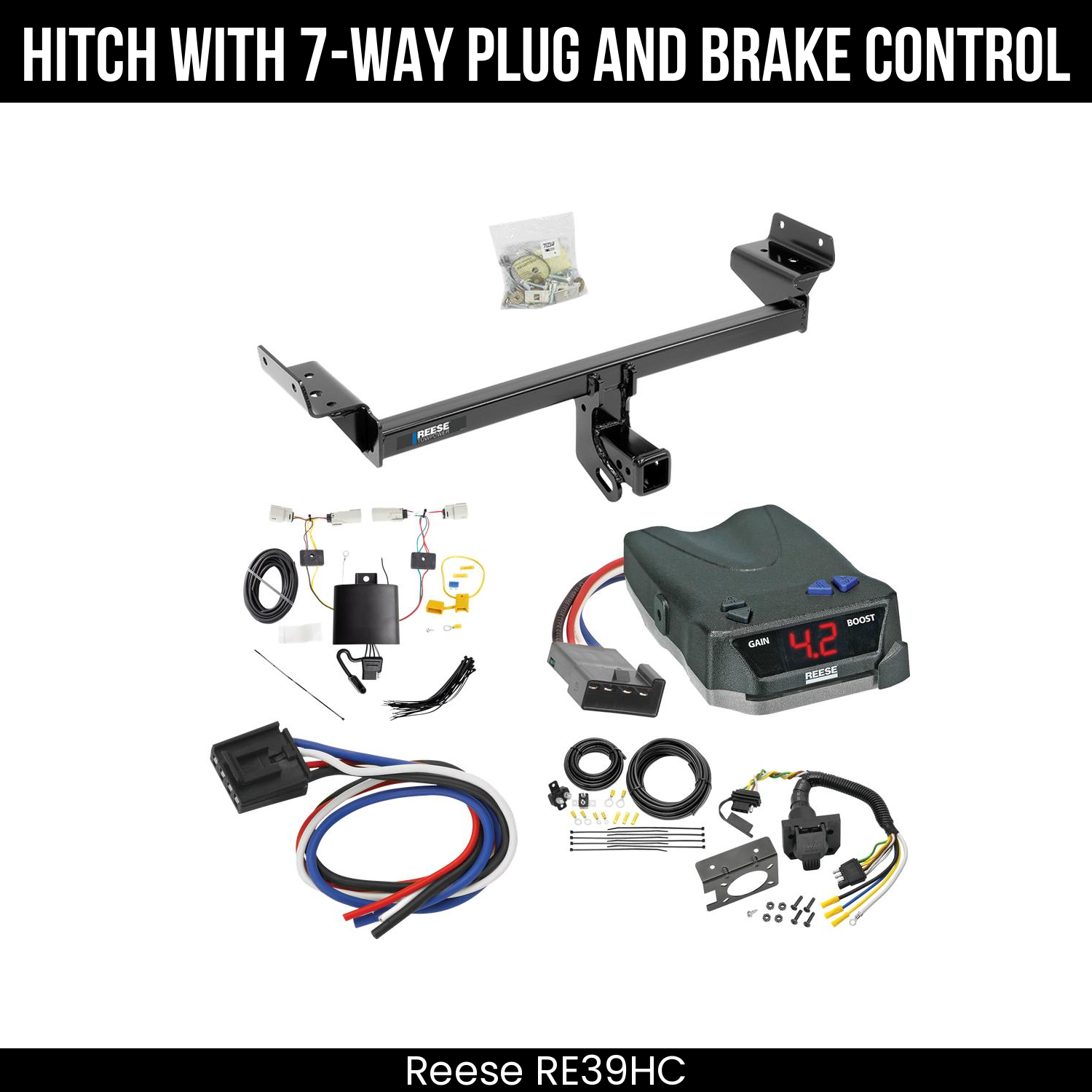 Trailer Hitch , 7-Way , Reese Brake EVN Control