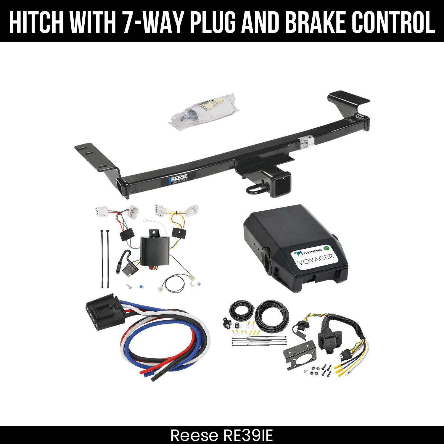 Trailer Hitch , 7-Way , Tekonsha Voyager Brake Control