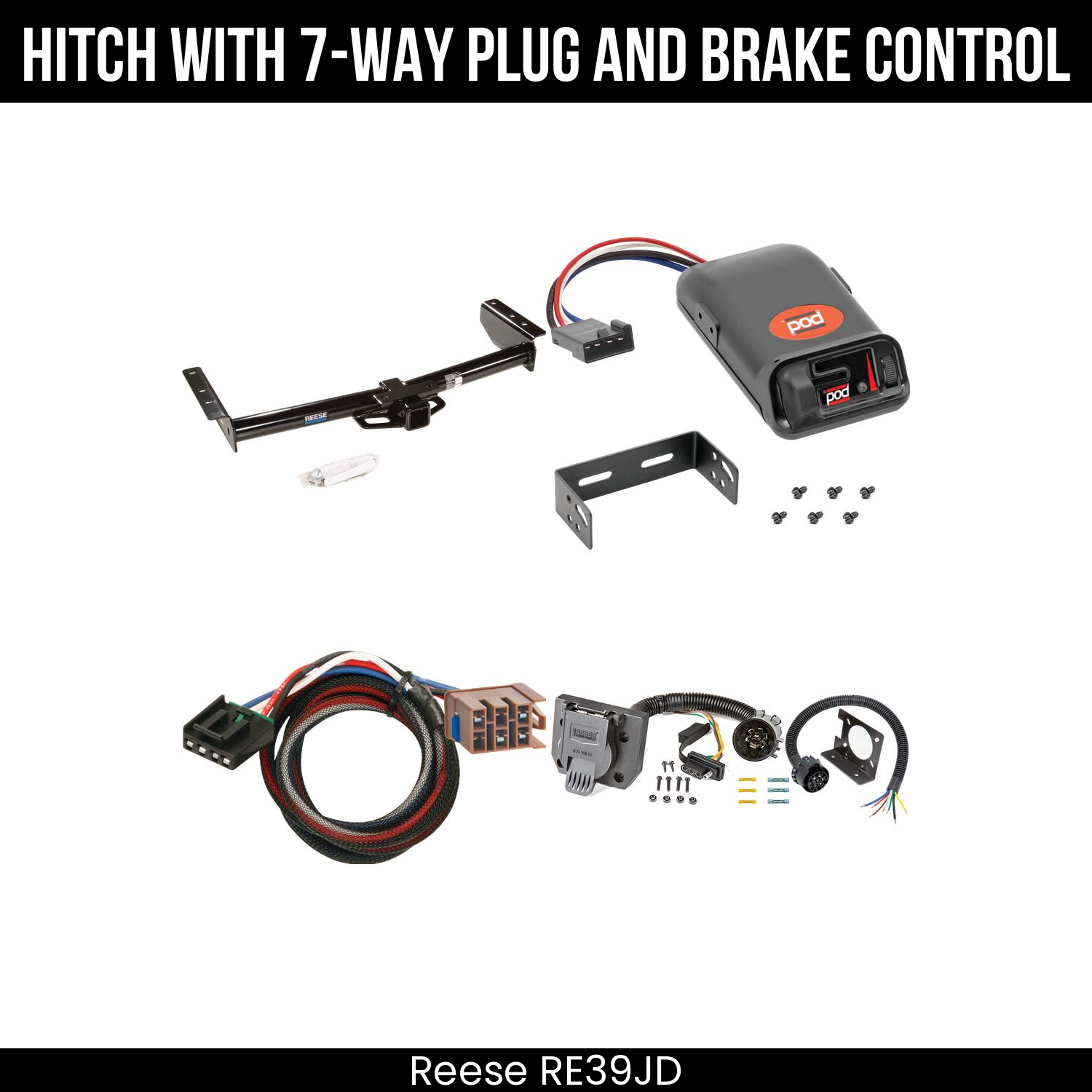 Trailer Hitch , 7-Way , Pro Series POD Brake Control