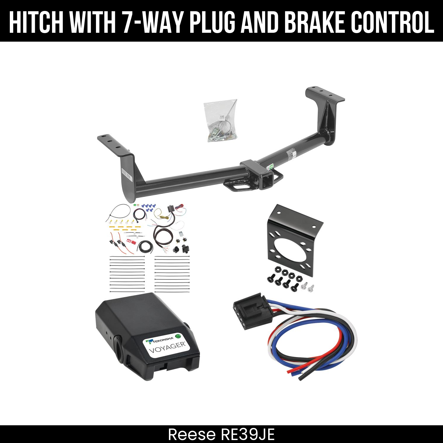Trailer Hitch , 7-Way , Tekonsha Voyager Brake Control