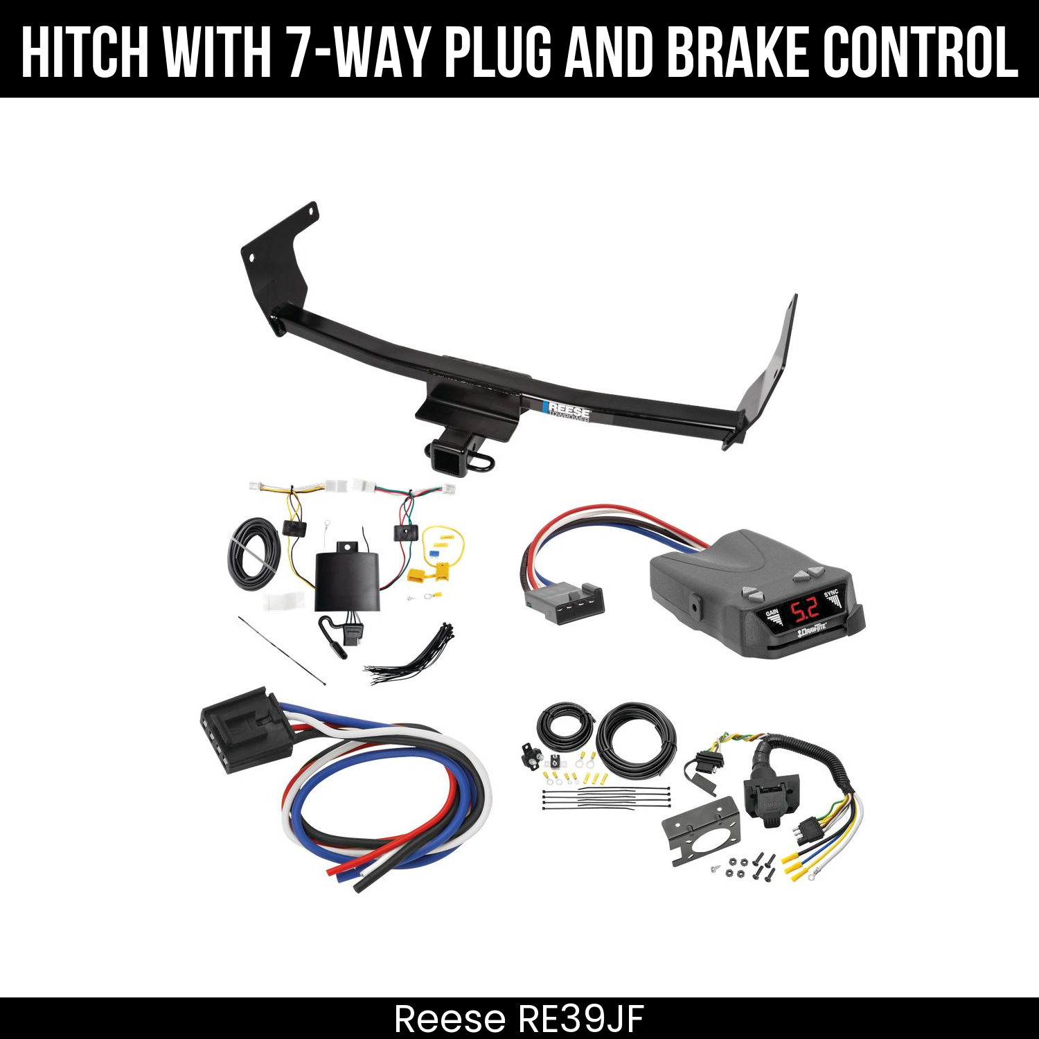 Trailer Hitch , 7-Way , Draw-Tite Activator IV Brake Control