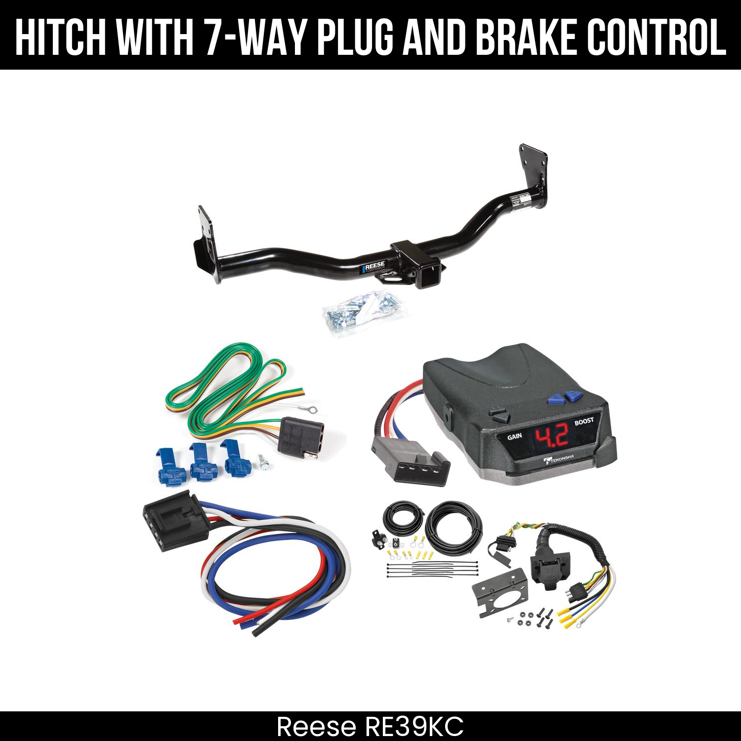 Trailer Hitch , 7-Way , Tekonsha Brake EVN Control