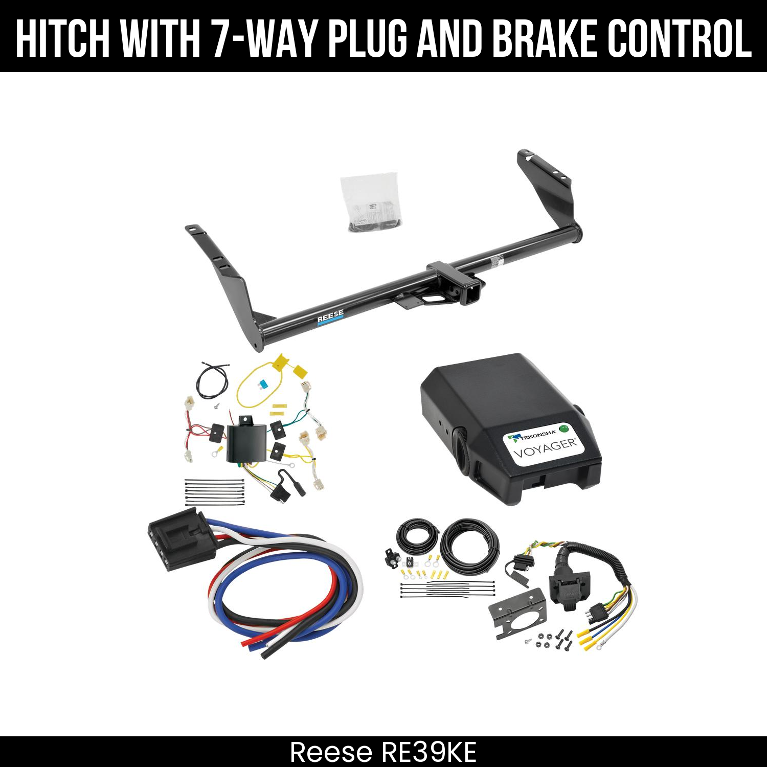 Trailer Hitch , 7-Way , Tekonsha Voyager Brake Control