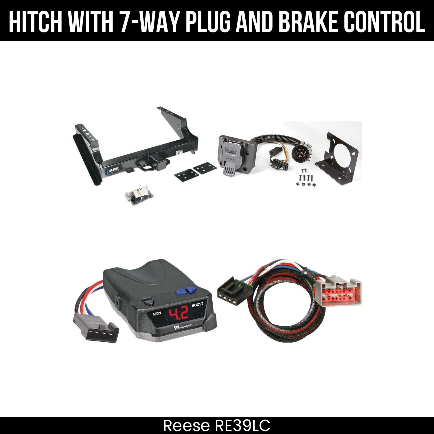 Trailer Hitch , 7-Way , Tekonsha Brake EVN Control