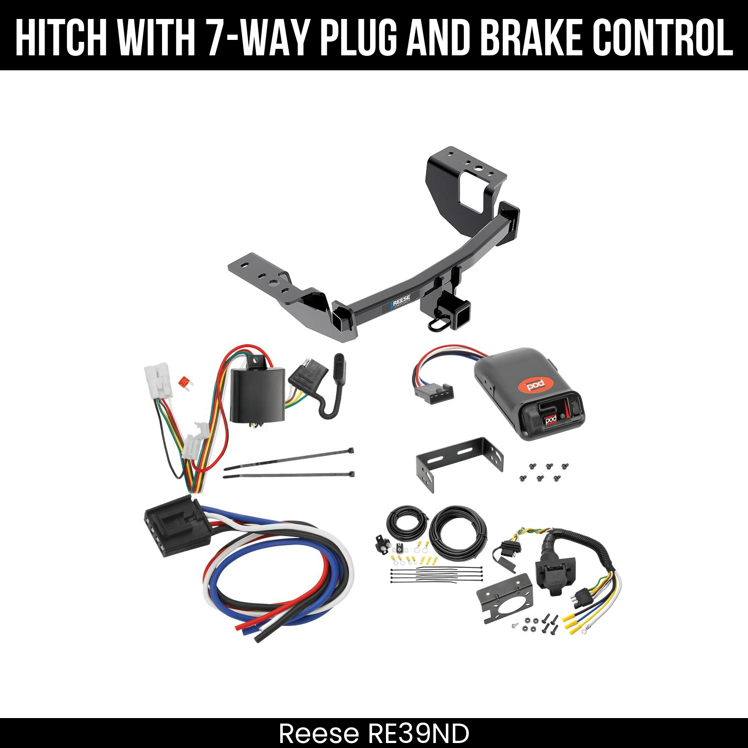 Trailer Hitch , 7-Way , Pro Series POD Brake Control