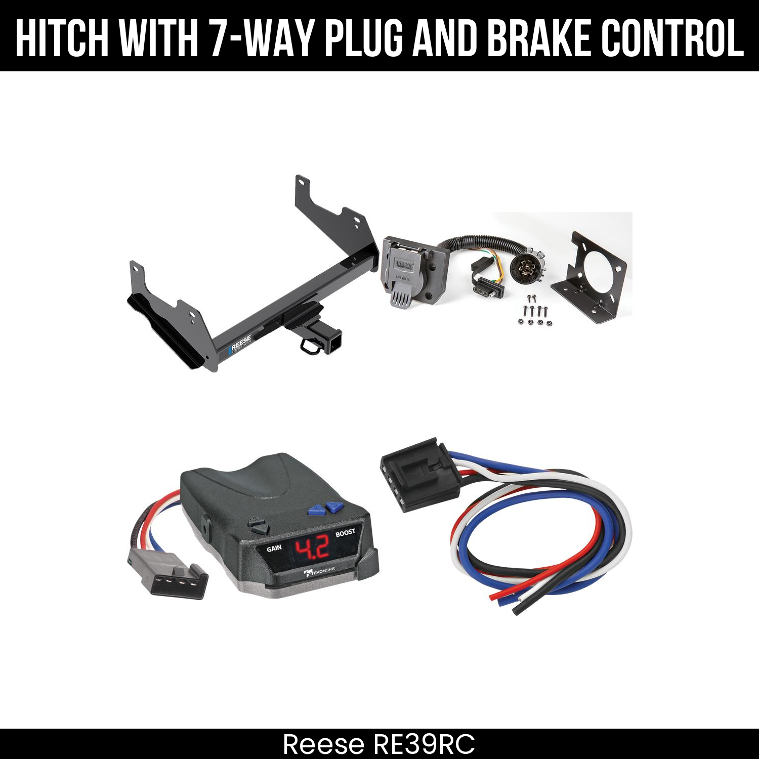 Trailer Hitch , 7-Way , Tekonsha Brake EVN Control