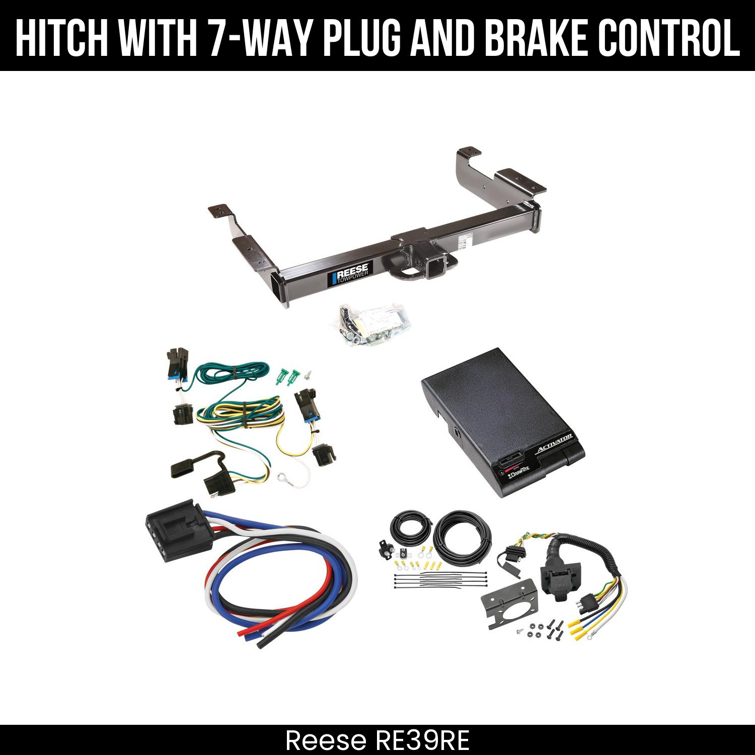 Trailer Hitch , 7-Way , Draw-Tite Activator Brake Control