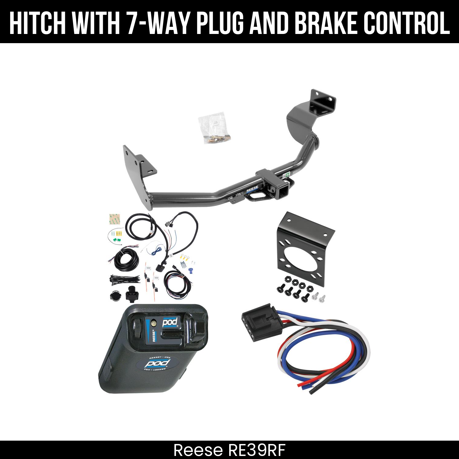 Trailer Hitch , 7-Way , Reese POD Brake Control