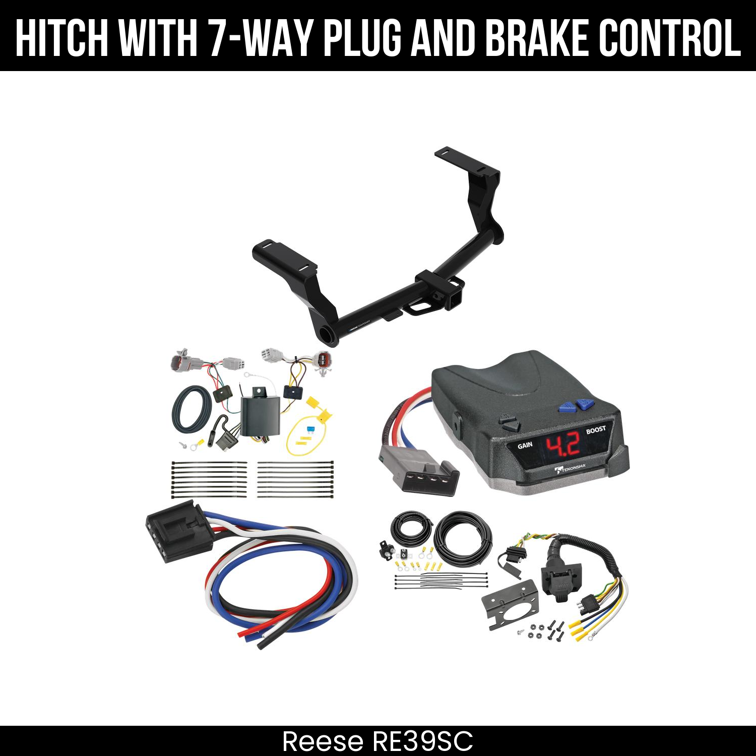 Trailer Hitch , 7-Way , Tekonsha Brake EVN Control
